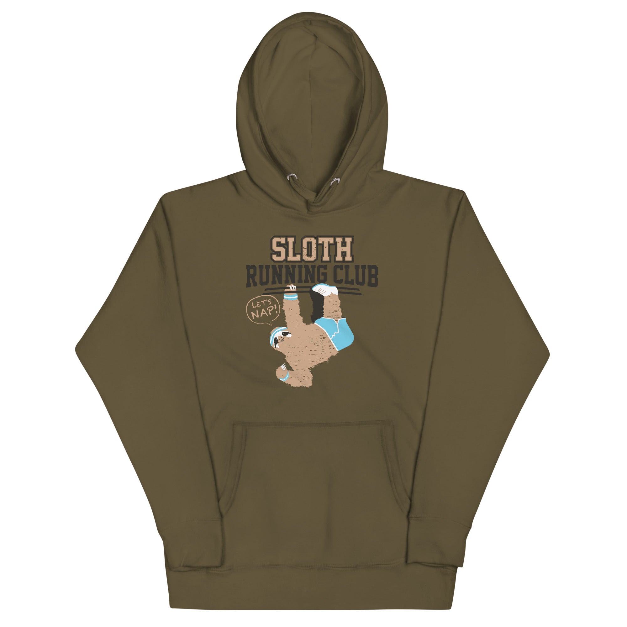 Sloth Running Club - Adult & Kids T-Shirts, Sweatshirts & Hoodies apparel design preview 1