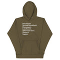 Typical Daily Meals - Adult & Kids T-Shirts, Sweatshirts & Hoodies apparel design preview 1