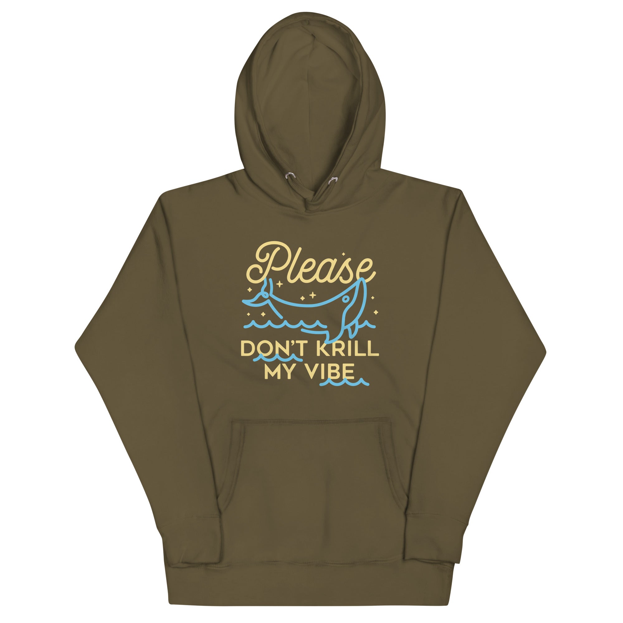Please Don't Krill My Vibe - Adult & Kids T-Shirts, Sweatshirts & Hoodies apparel design preview 1