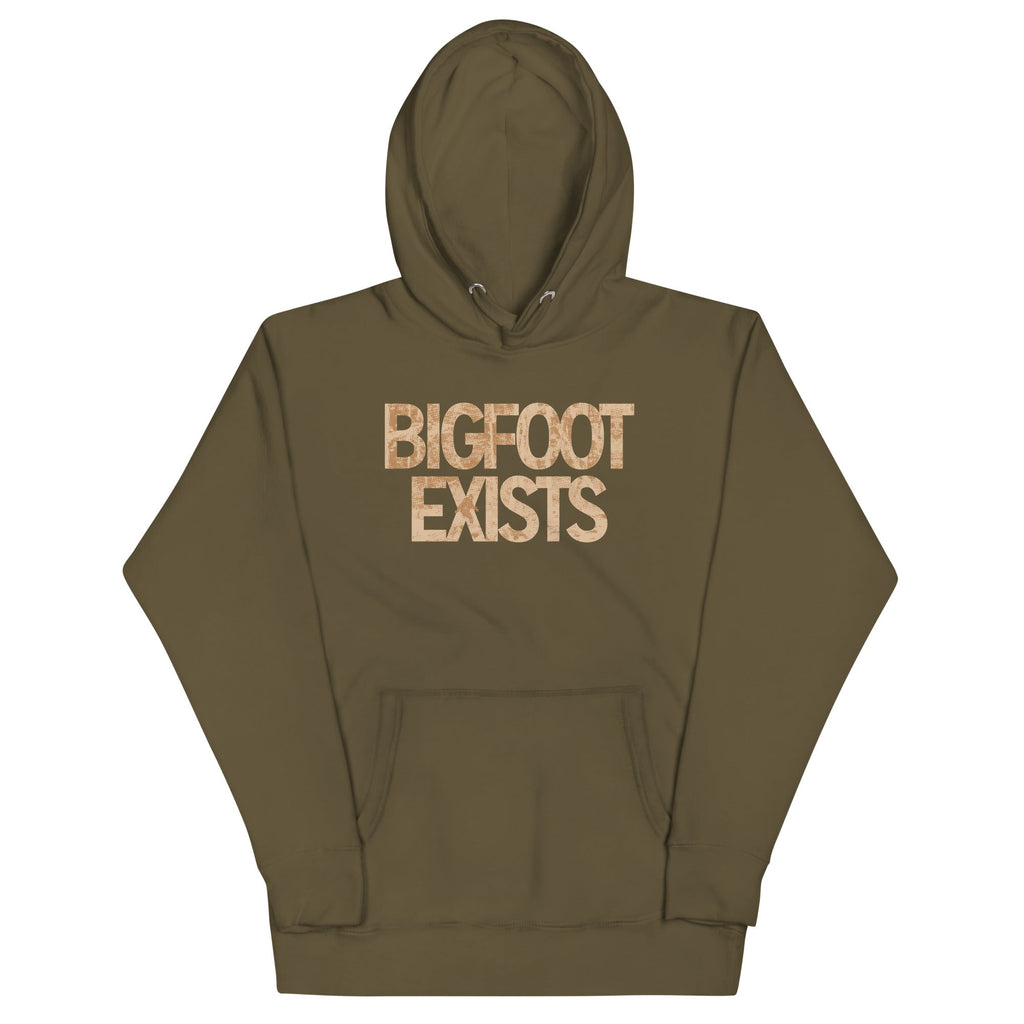 Bigfoot Exists - Adult & Kids T-Shirts, Sweatshirts & Hoodies apparel design preview 1