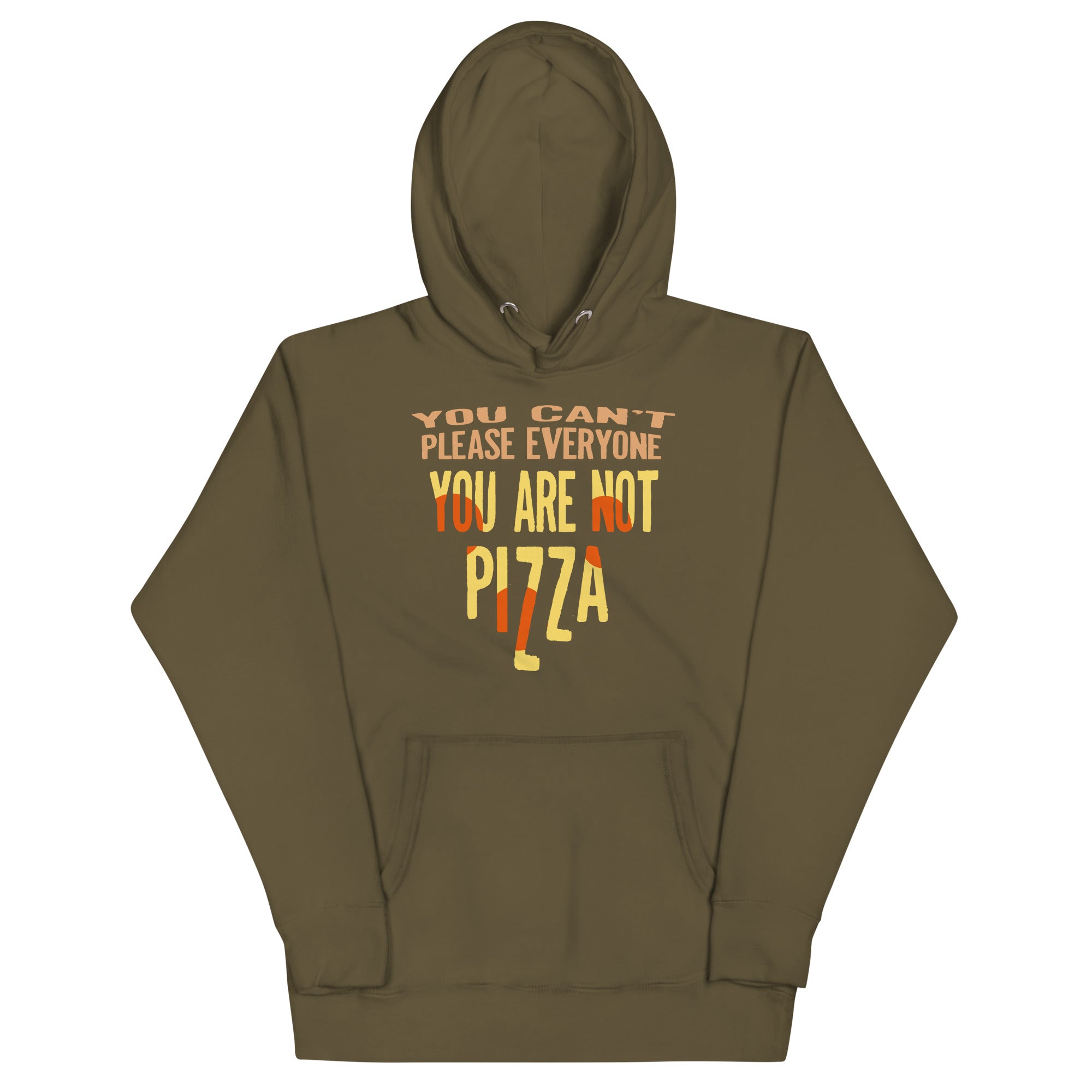 You Are Not Pizza - Adult & Kids T-Shirts, Sweatshirts & Hoodies apparel design preview 1