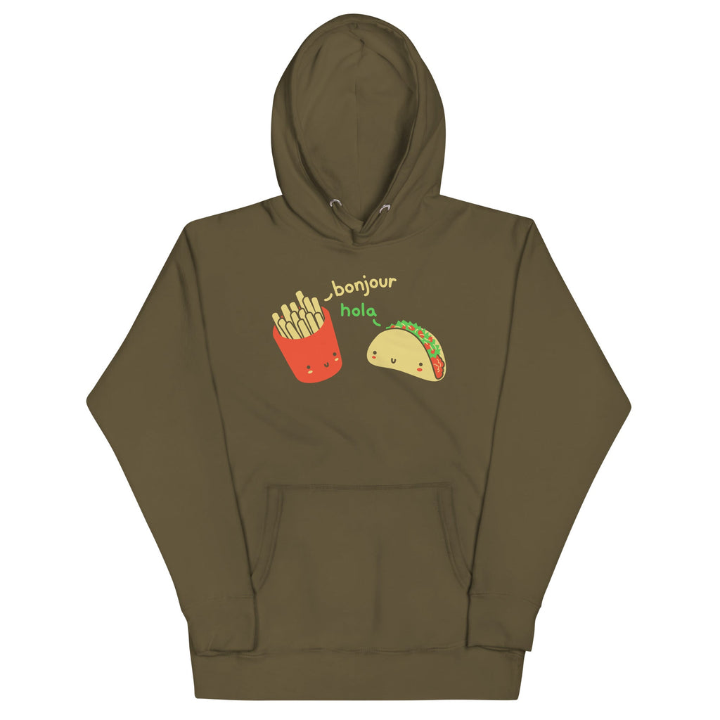 Hola Taco - Adult & Kids T-Shirts, Sweatshirts & Hoodies apparel design preview 1