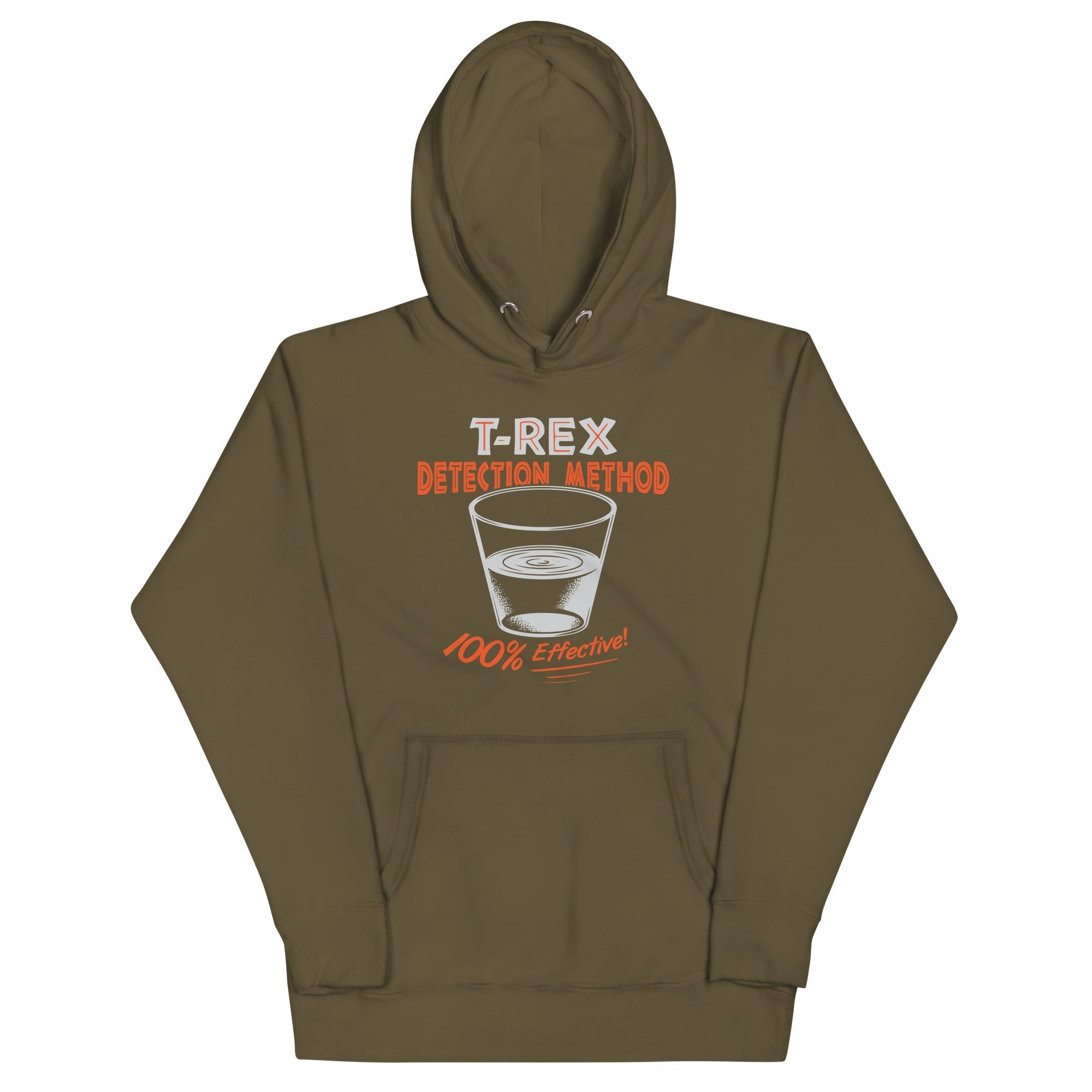 T-Rex Detection Method - Adult & Kids T-Shirts, Sweatshirts & Hoodies apparel design preview 1