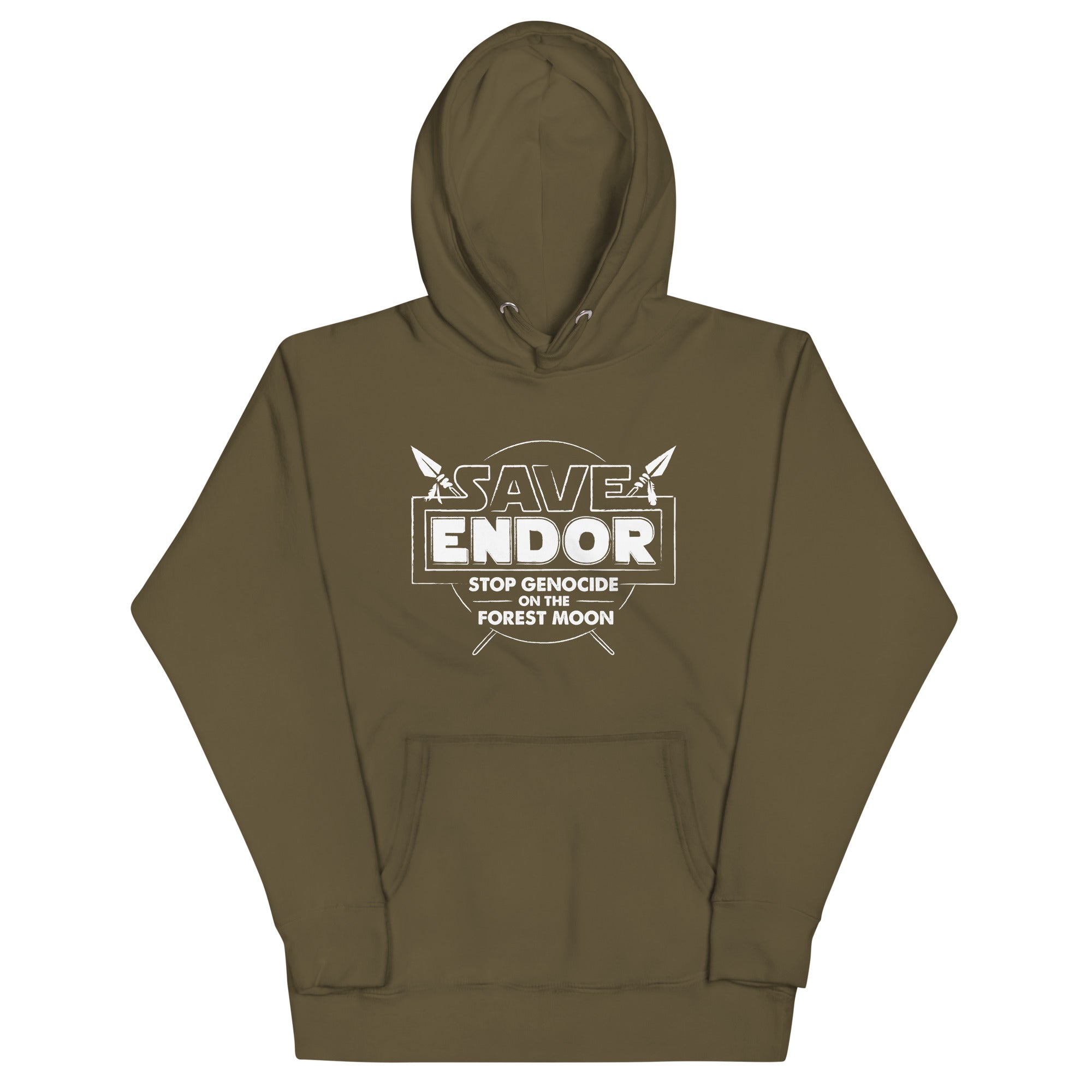 Save Endor - Adult & Kids T-Shirts, Sweatshirts & Hoodies apparel design preview 1