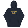 Jogging Is The Worst - Adult & Kids T-Shirts, Sweatshirts & Hoodies apparel design preview 1