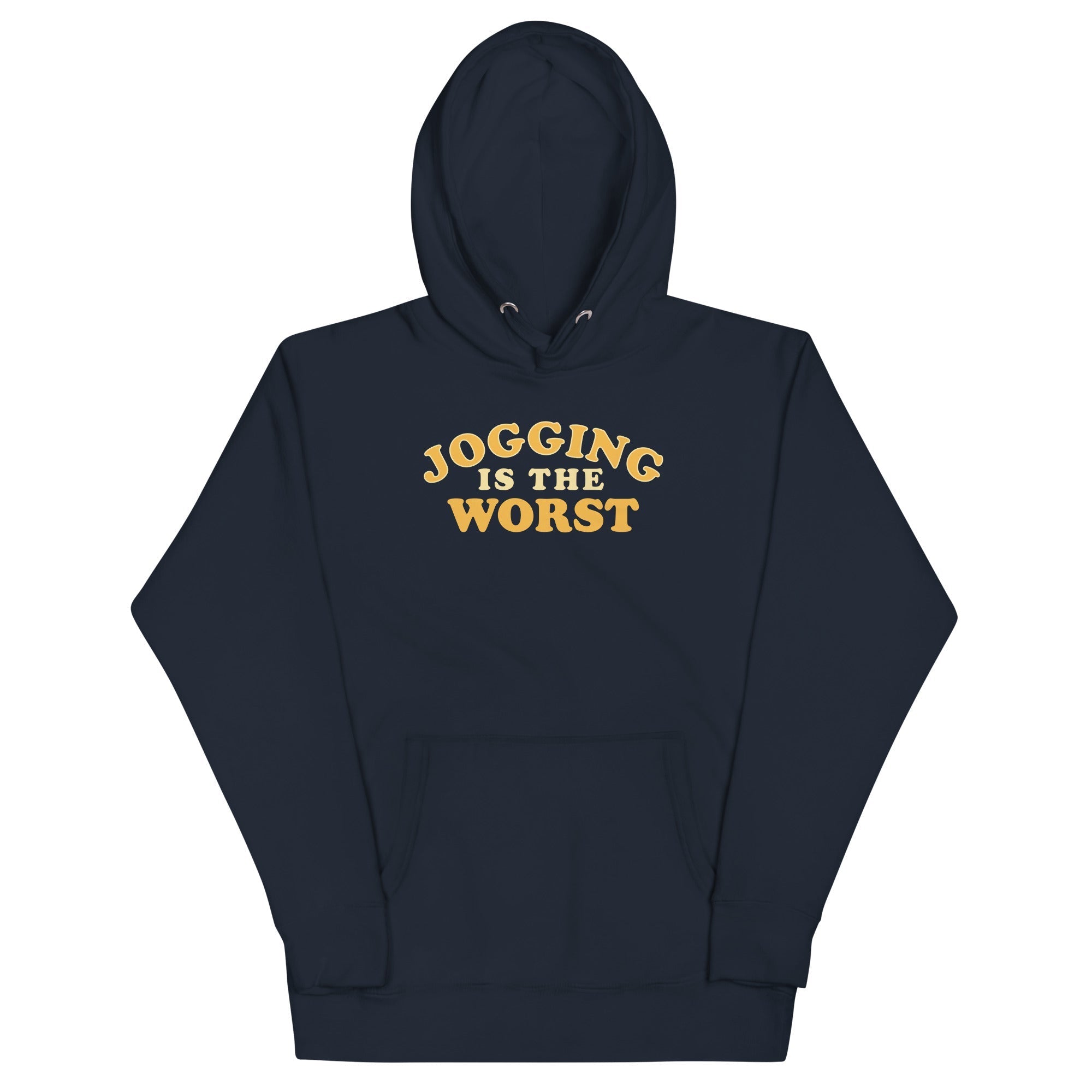 Jogging Is The Worst - Adult & Kids T-Shirts, Sweatshirts & Hoodies apparel design preview 1