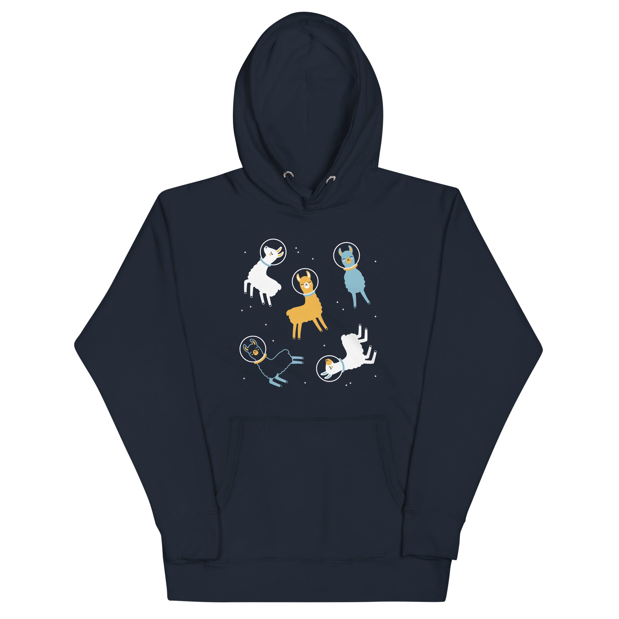 Llamas In Space - Adult & Kids T-Shirts, Sweatshirts & Hoodies apparel design preview 1