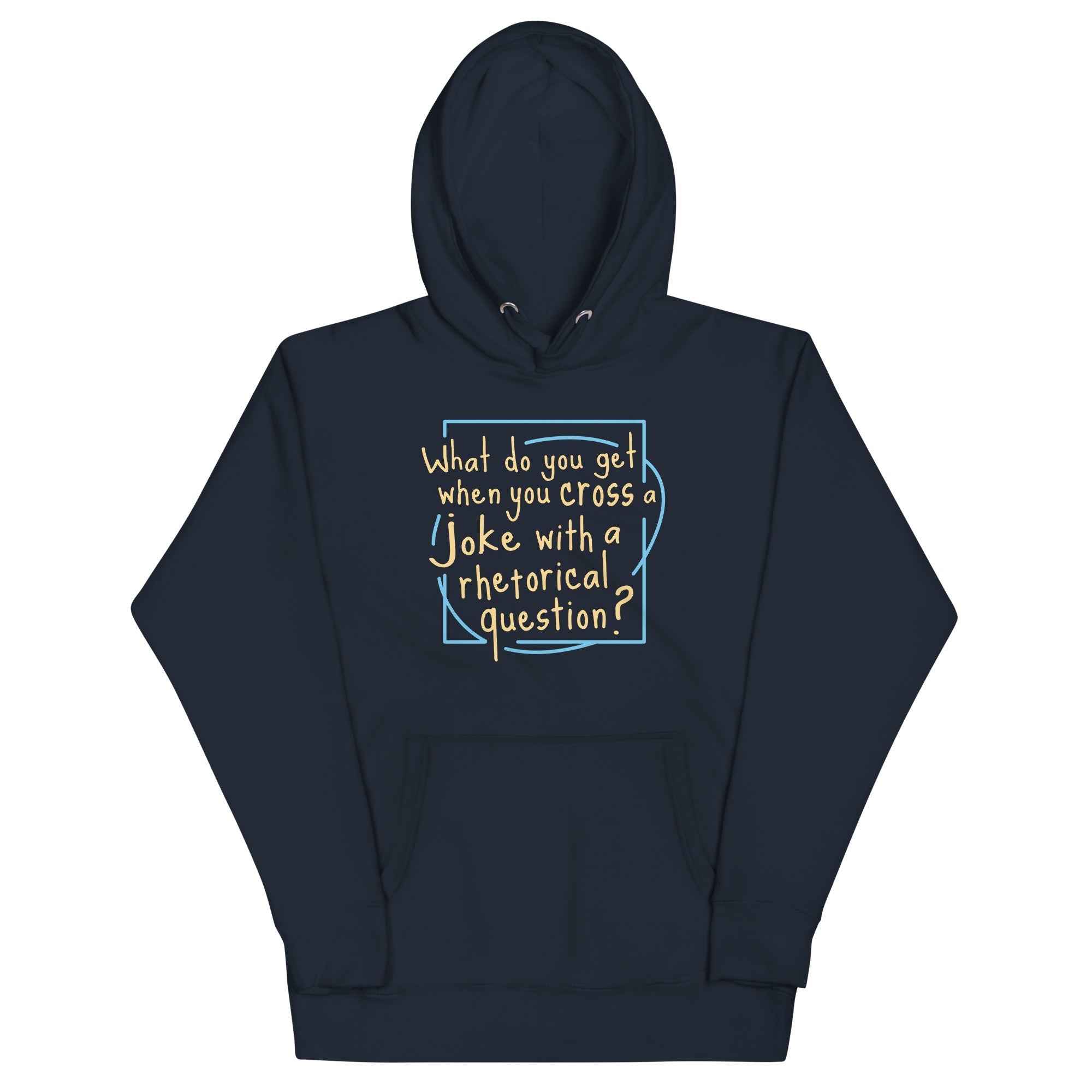 When You Cross A Joke With Rhetorical Question? - Adult & Kids T-Shirts, Sweatshirts & Hoodies apparel design preview 1