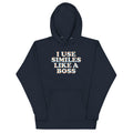 I Use Similes Like A Boss - Adult & Kids T-Shirts, Sweatshirts & Hoodies apparel design preview 1