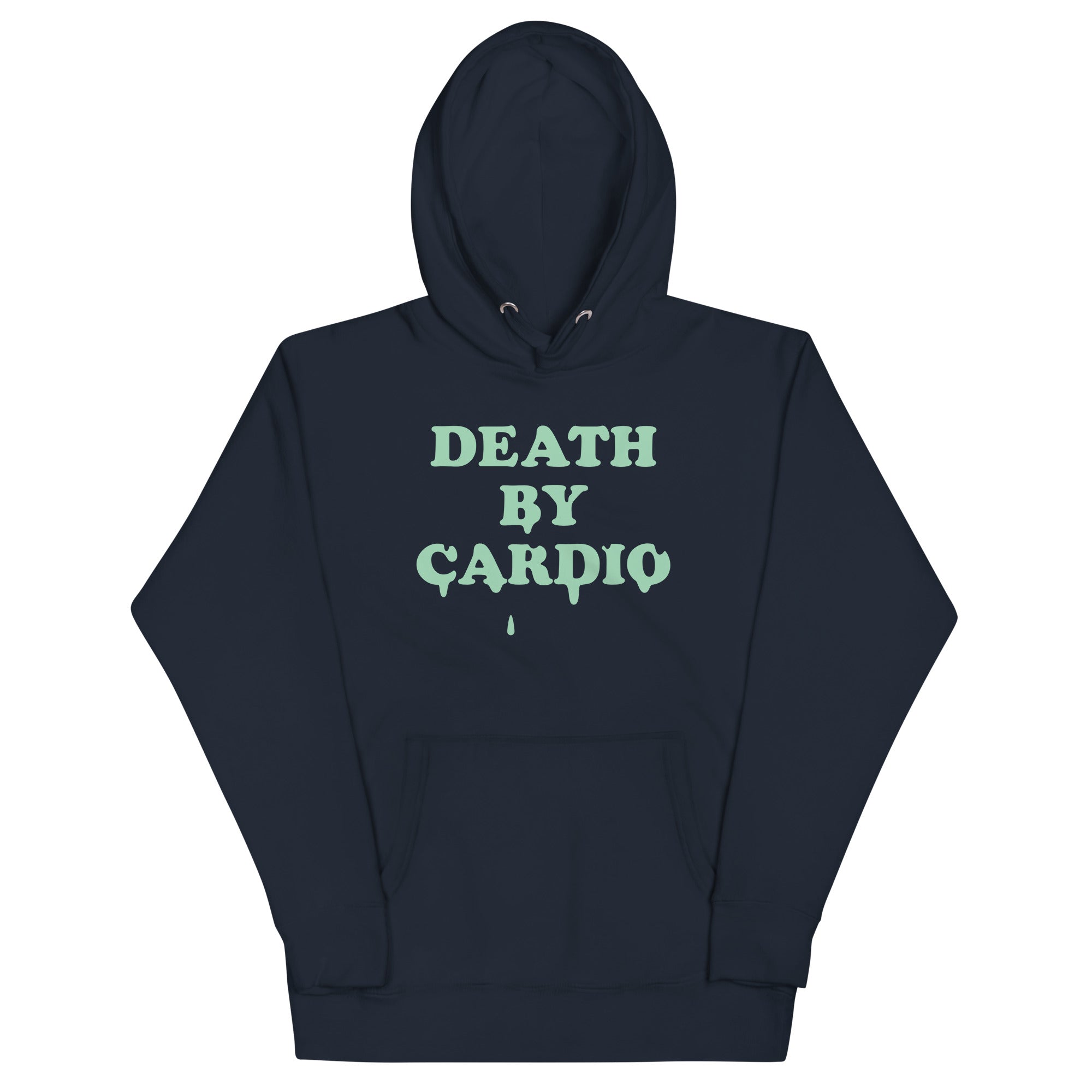 Death By Cardio - Adult & Kids T-Shirts, Sweatshirts & Hoodies apparel design preview 1