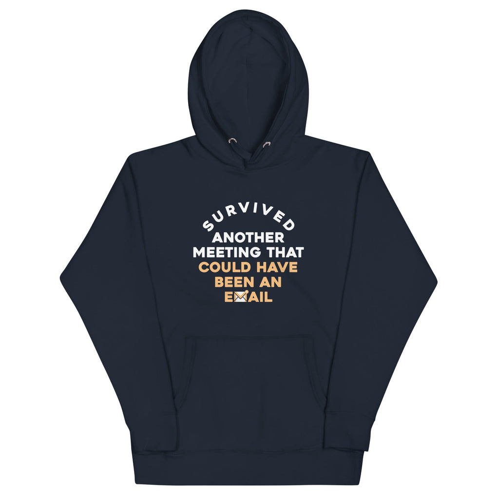 Survived Another Meeting - Adult & Kids T-Shirts, Sweatshirts & Hoodies apparel design preview 1
