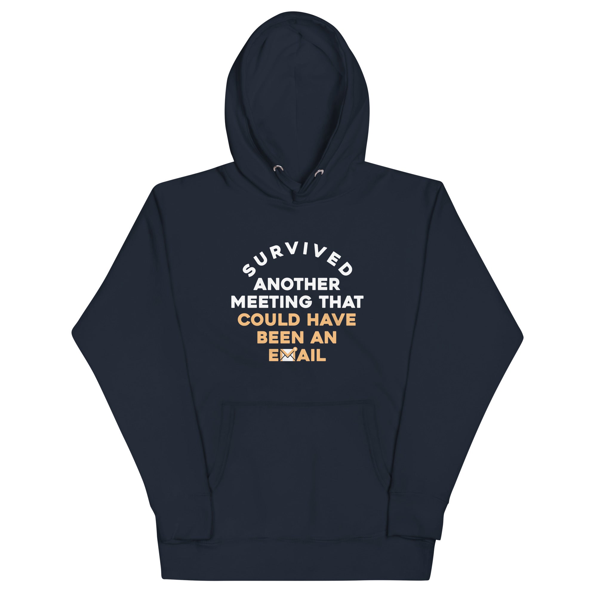 Survived Another Meeting - Adult & Kids T-Shirts, Sweatshirts & Hoodies apparel design preview 1