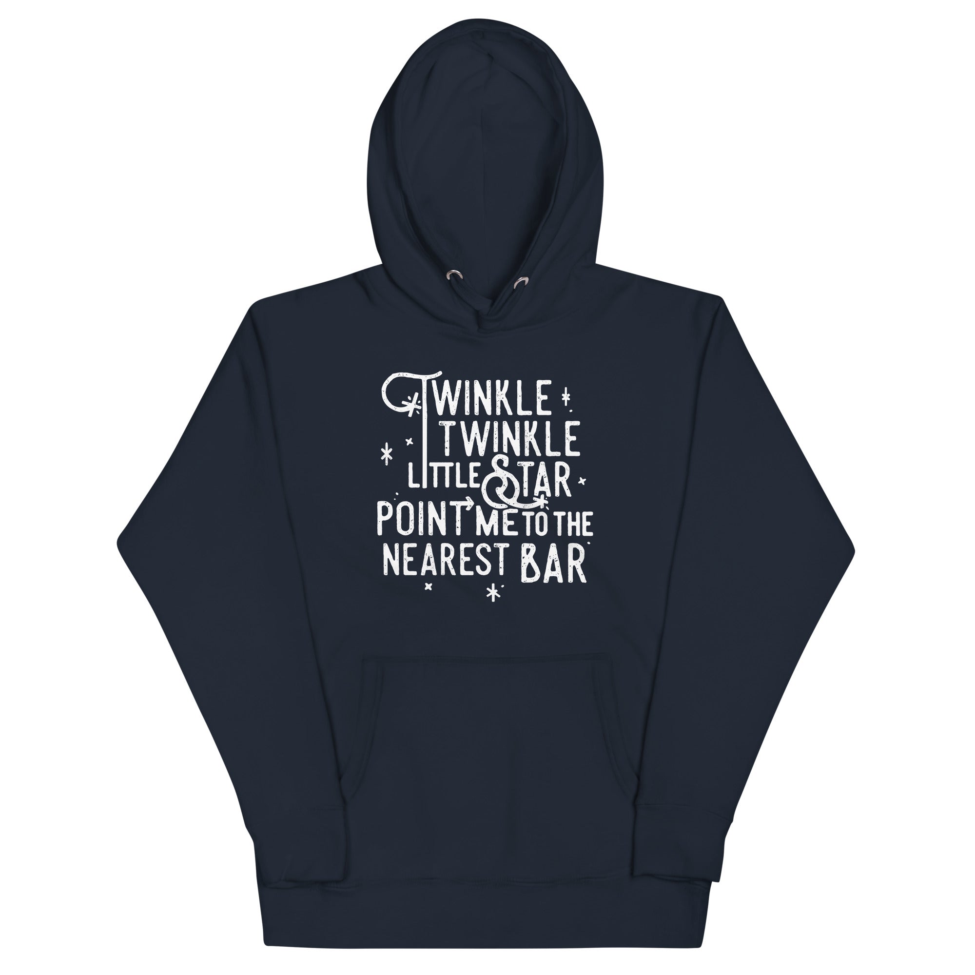 Point Me To The Nearest Bar - Adult & Kids T-Shirts, Sweatshirts & Hoodies apparel design preview 1