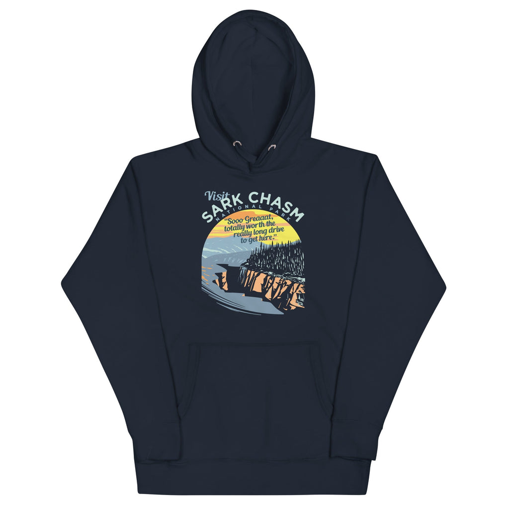 Visit Sark Chasm - Adult & Kids T-Shirts, Sweatshirts & Hoodies apparel design preview 1
