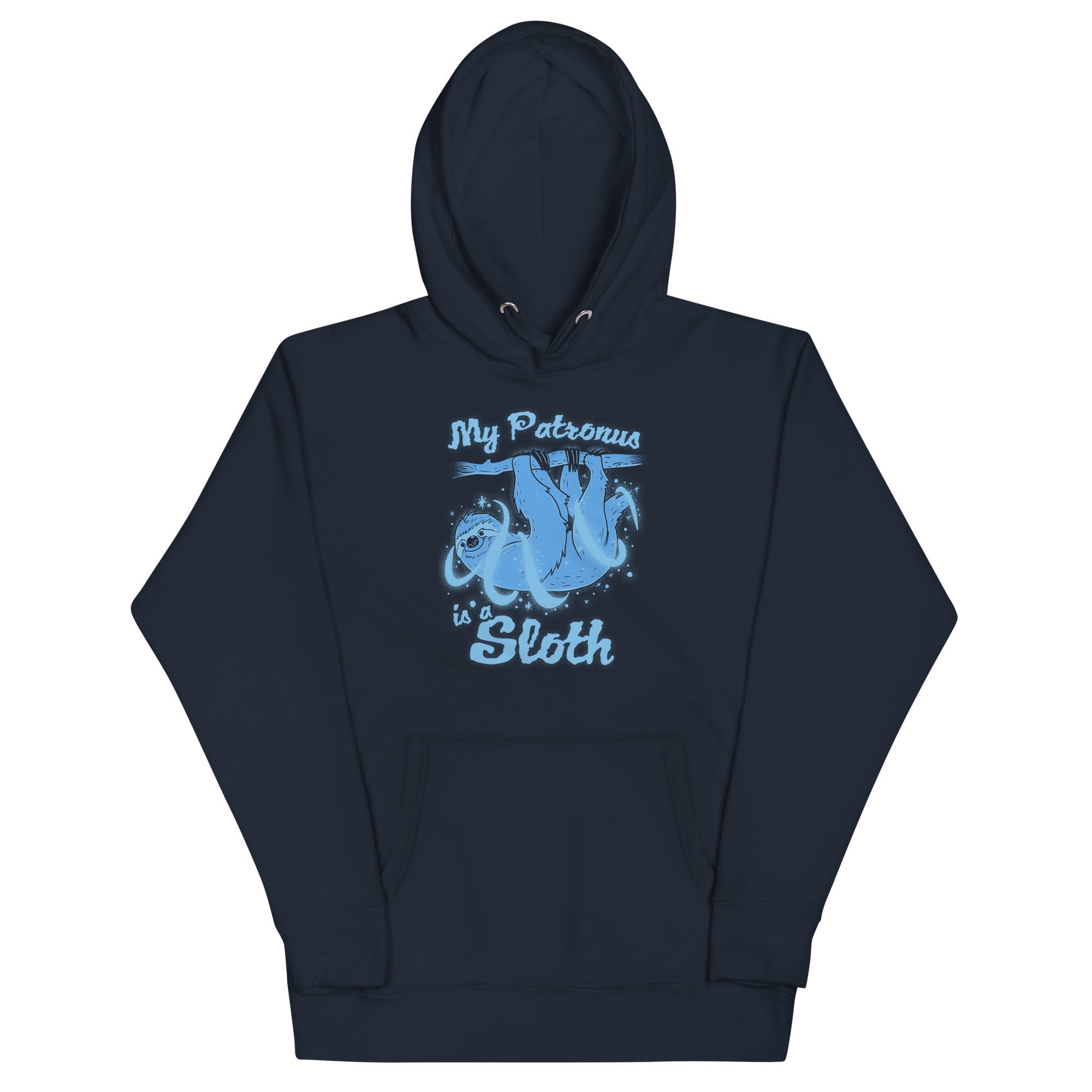 My Patronus Is A Sloth - Adult & Kids T-Shirts, Sweatshirts & Hoodies apparel design preview 1