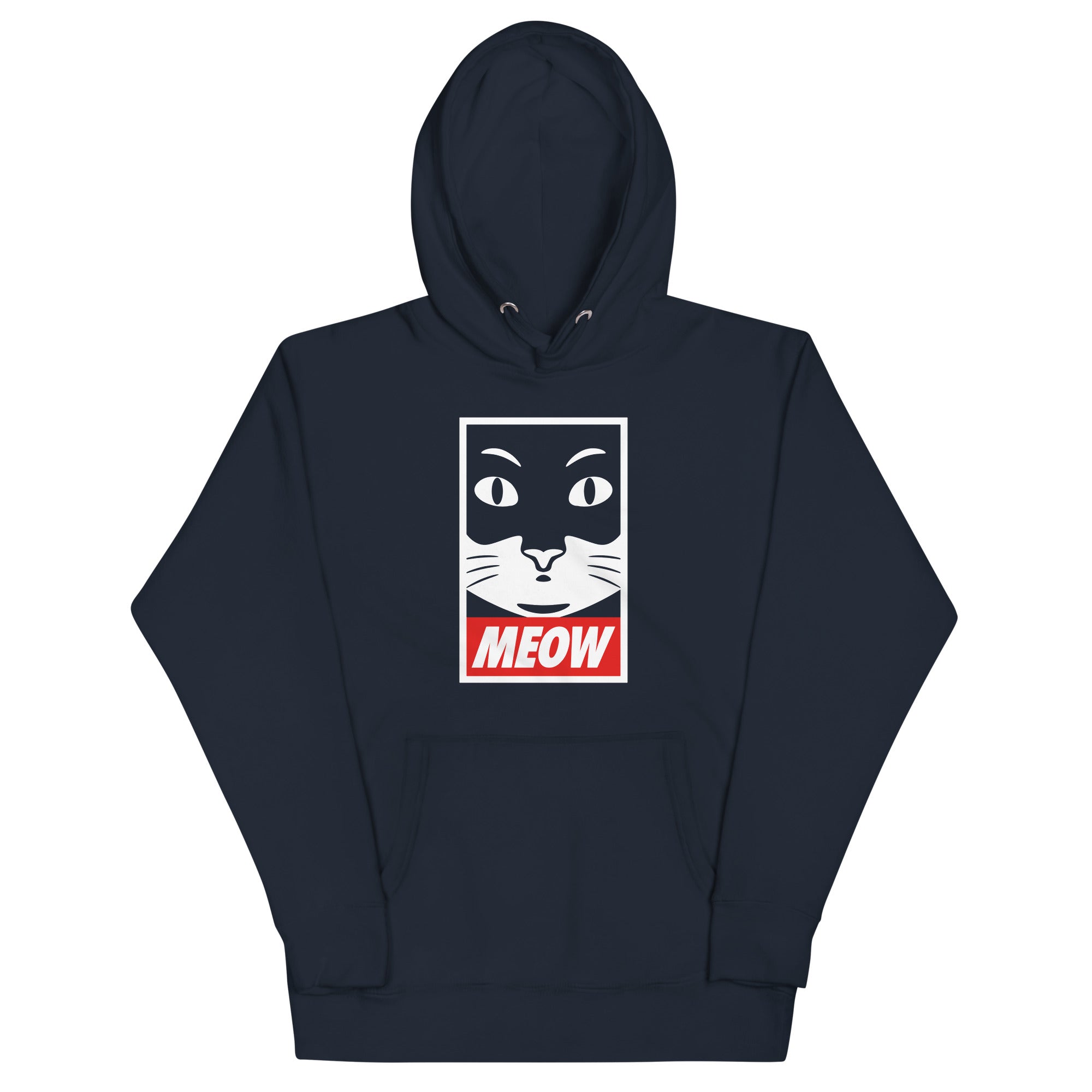 Meow - Adult & Kids T-Shirts, Sweatshirts & Hoodies apparel design preview 1