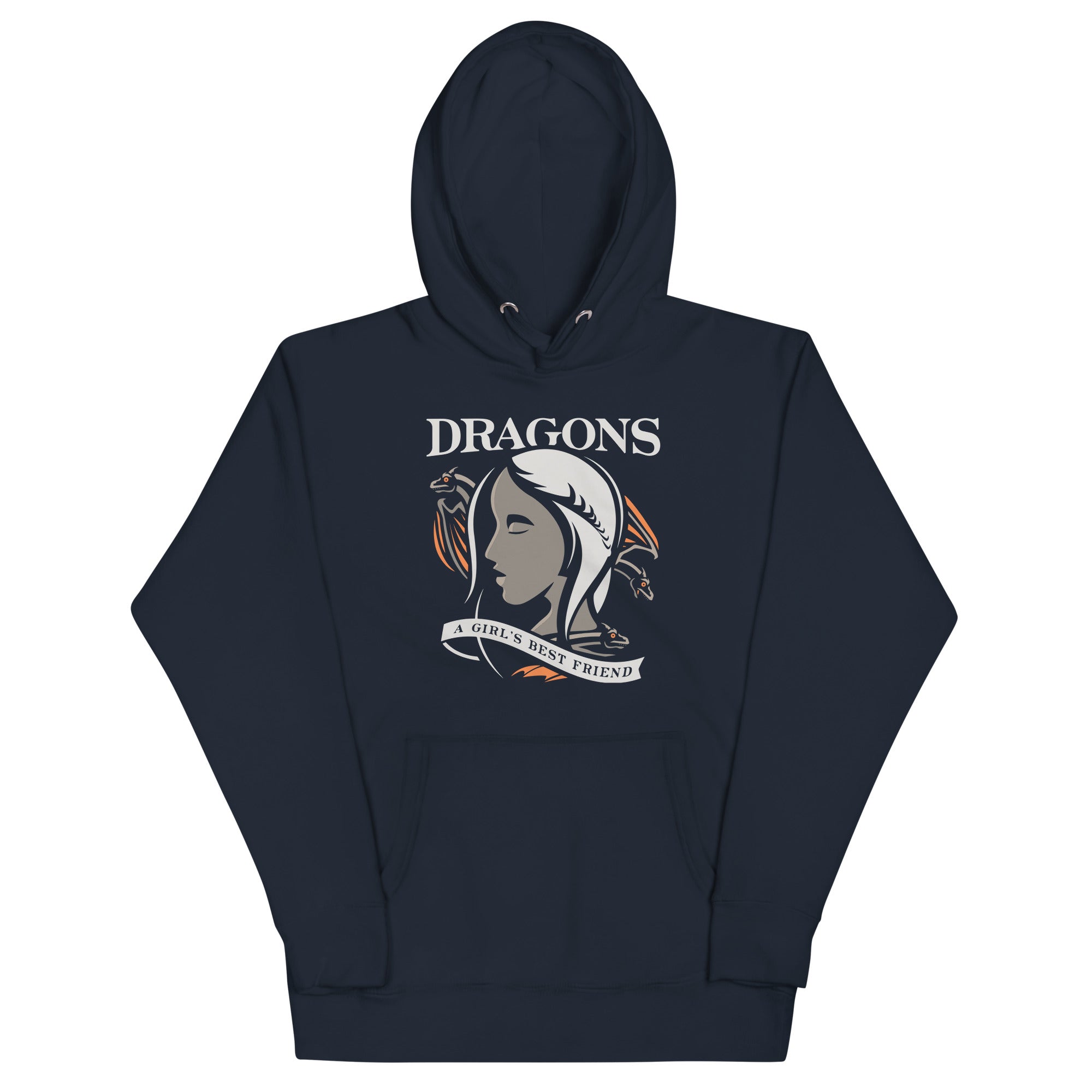 Dragons Are A Girl's Best Friend - Adult & Kids T-Shirts, Sweatshirts & Hoodies apparel design preview 1