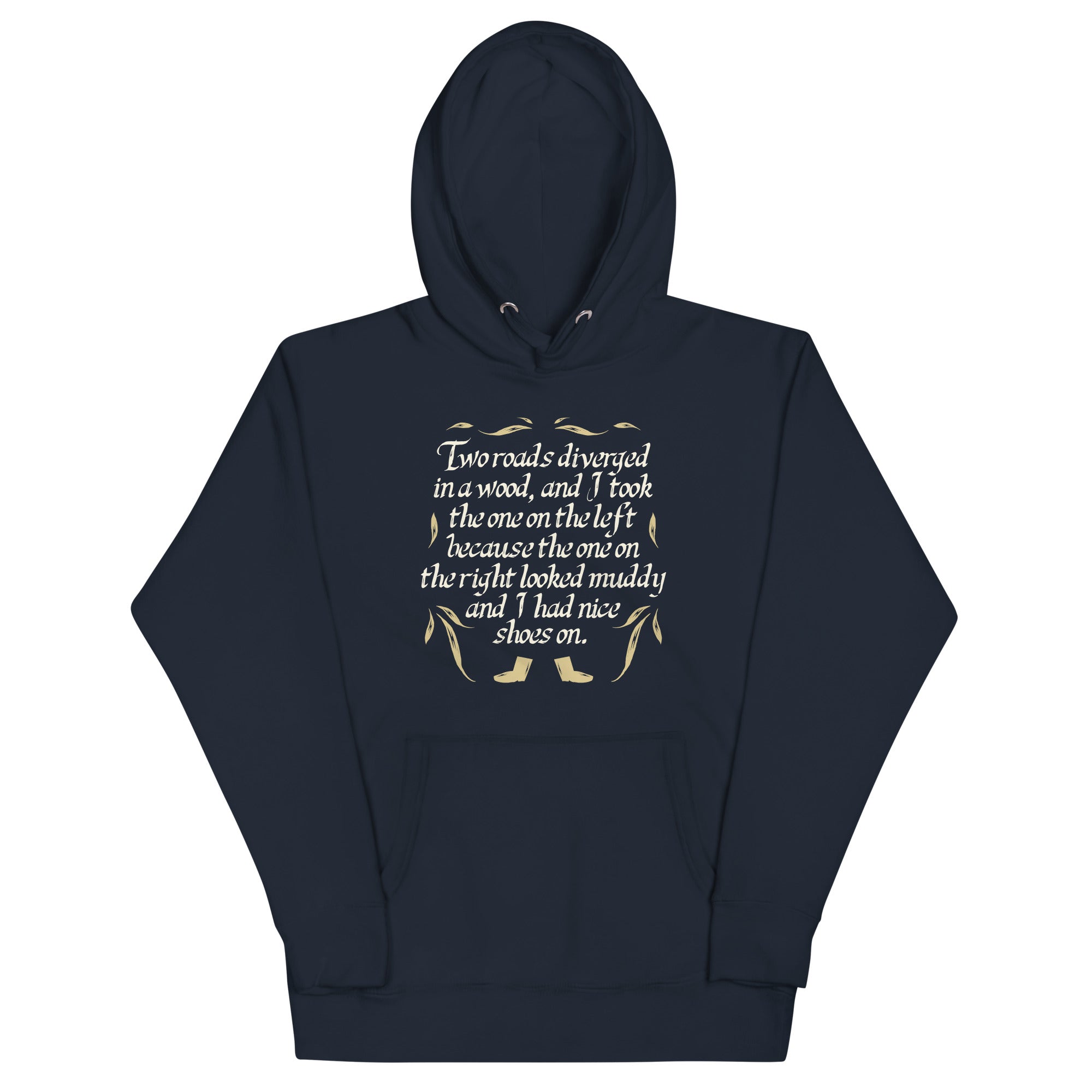 Two Roads Diverged - Adult & Kids T-Shirts, Sweatshirts & Hoodies apparel design preview 1