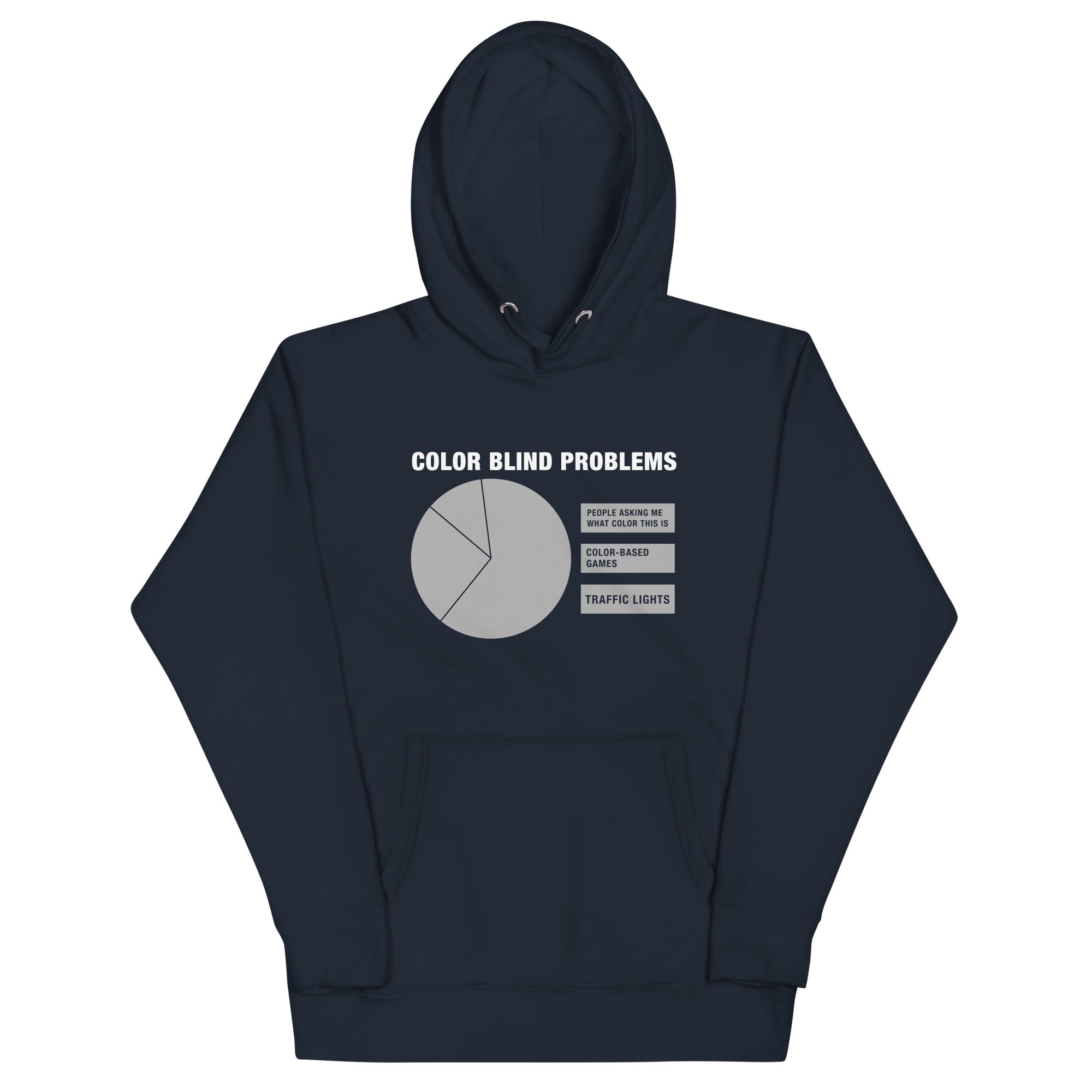 Color Blind Problems - Adult & Kids T-Shirts, Sweatshirts & Hoodies apparel design preview 1