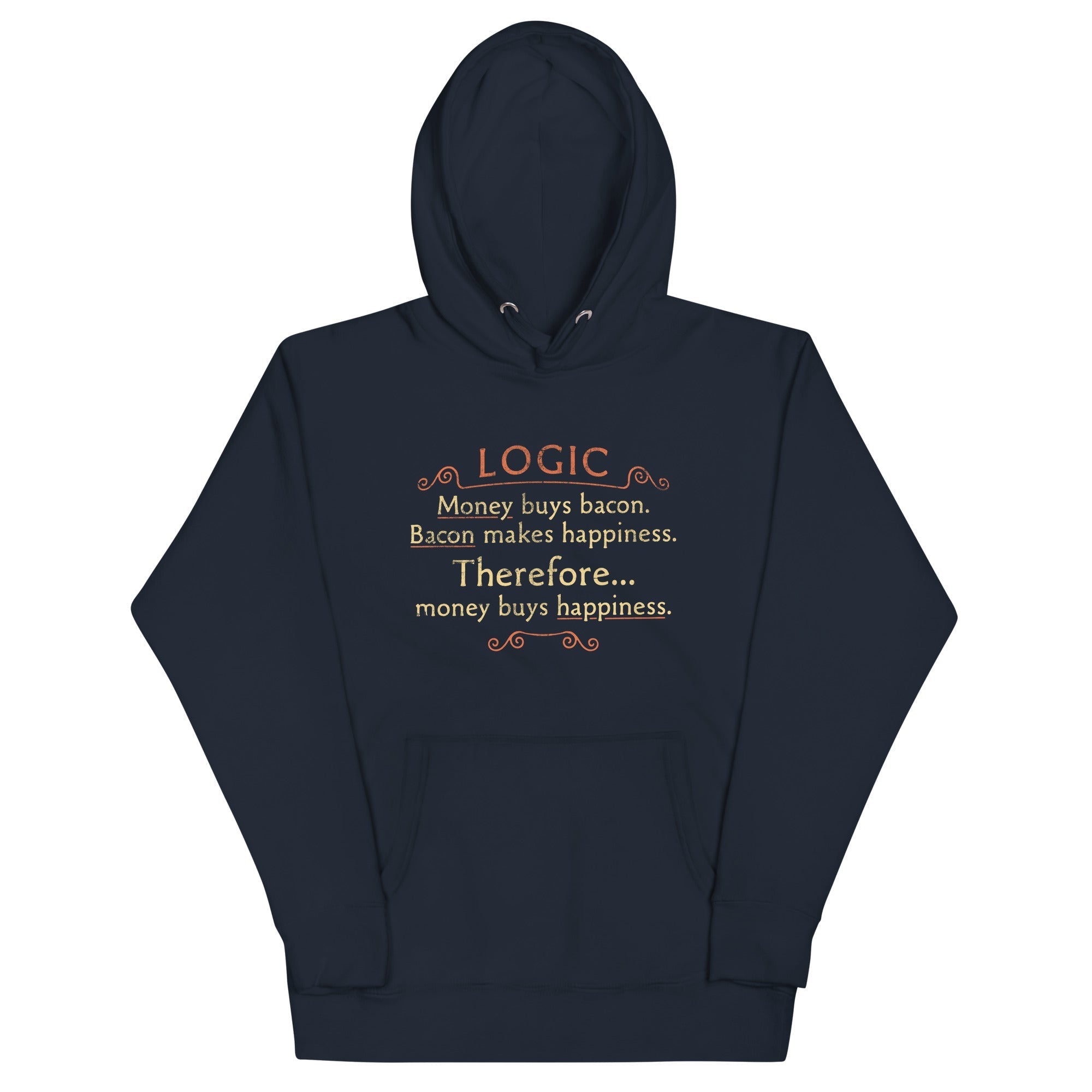 Money Buys Happiness - Adult & Kids T-Shirts, Sweatshirts & Hoodies apparel design preview 1