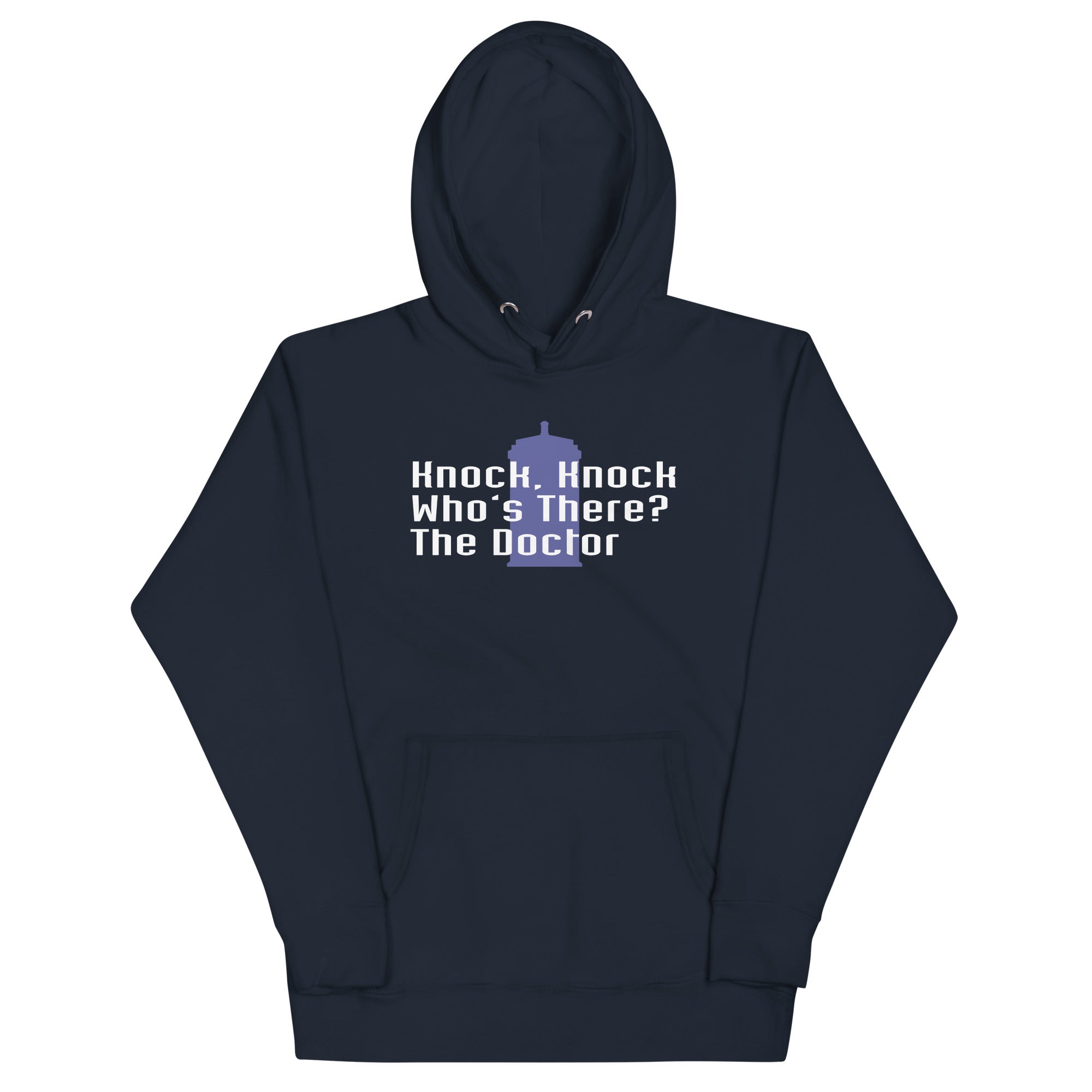 Knock Who's There? The Doctor - Adult & Kids T-Shirts, Sweatshirts & Hoodies apparel design preview 1
