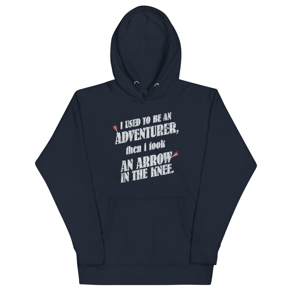 I Used To Be An Adventurer - Adult & Kids T-Shirts, Sweatshirts & Hoodies apparel design preview 1