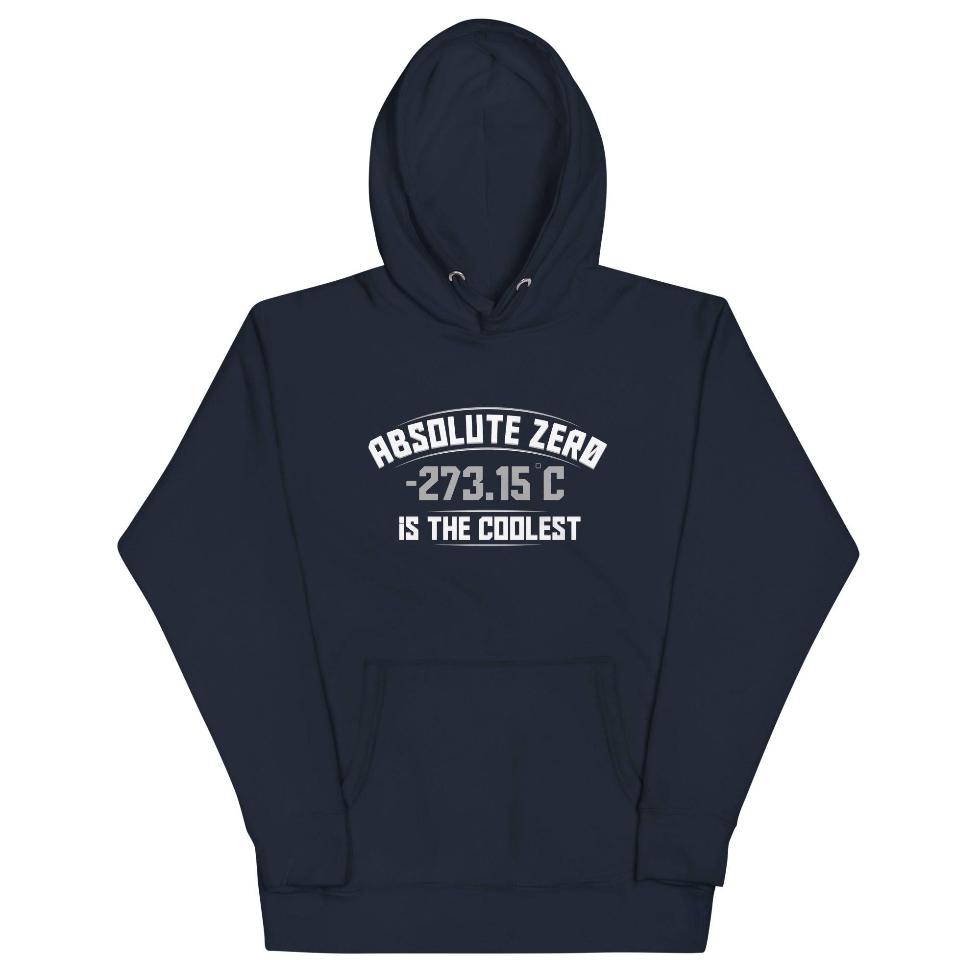 Absolute Zero Is The Coolest - Adult & Kids T-Shirts, Sweatshirts & Hoodies apparel design preview 1