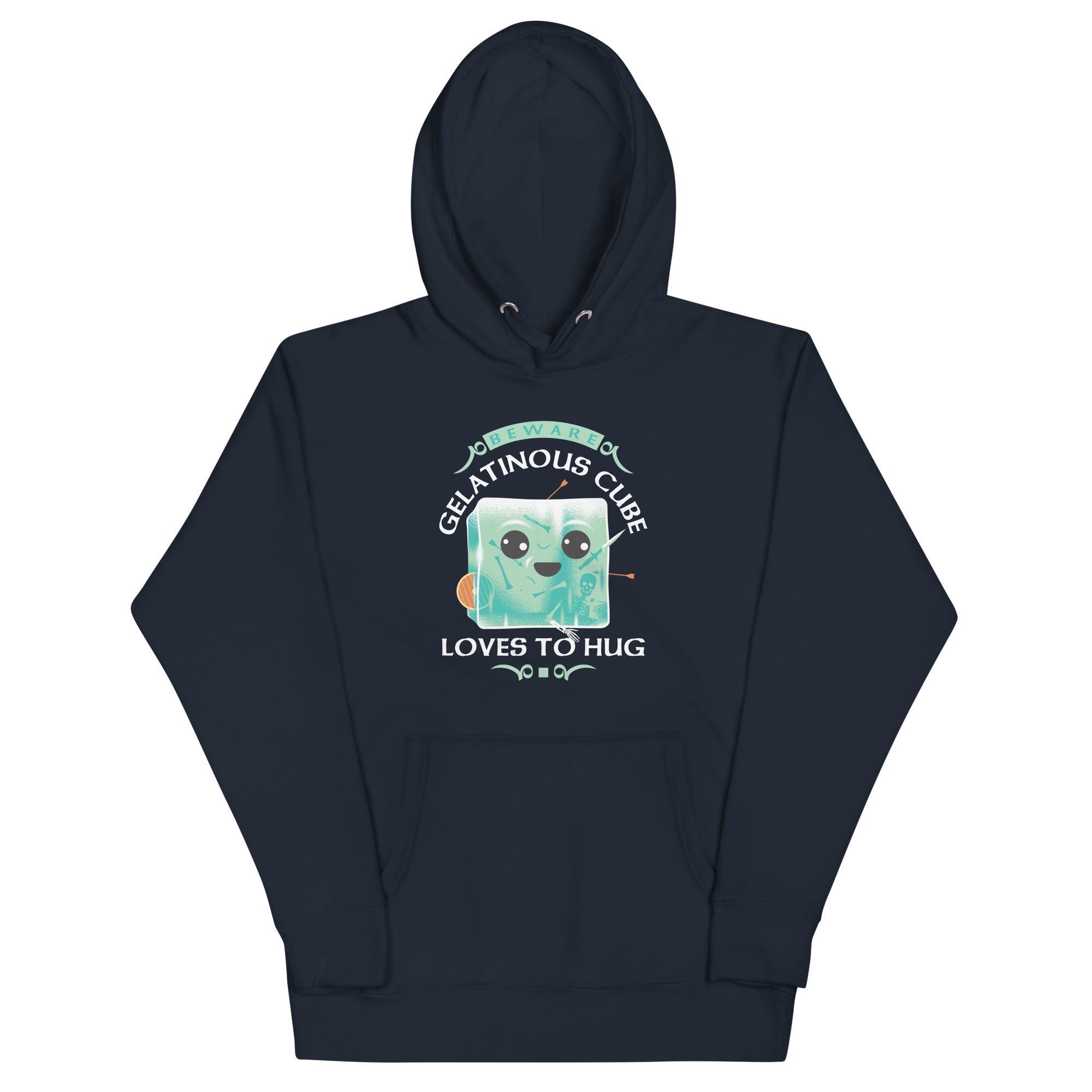 Gelatinous Cube Loves To Hug - Adult & Kids T-Shirts, Sweatshirts & Hoodies apparel design preview 1