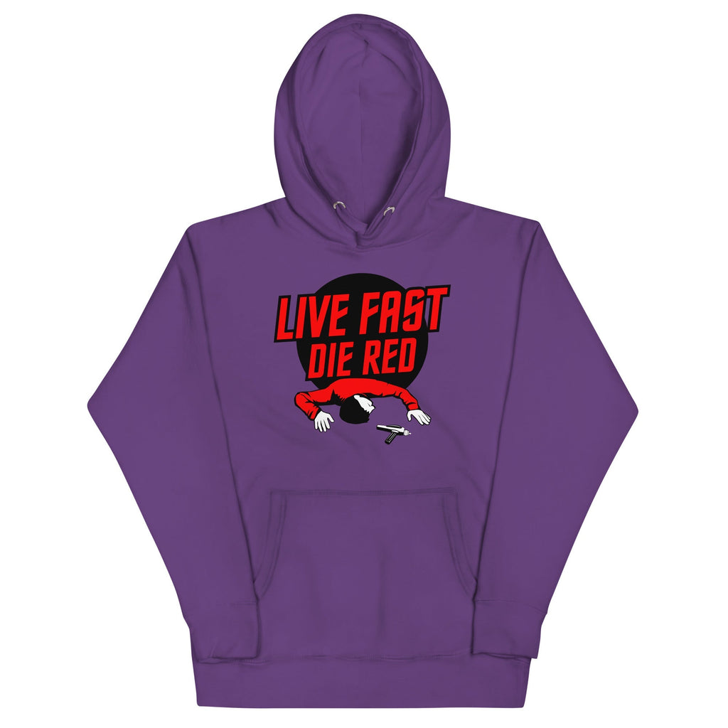 Live Fast Die Red - Adult & Kids T-Shirts, Sweatshirts & Hoodies apparel design preview 1