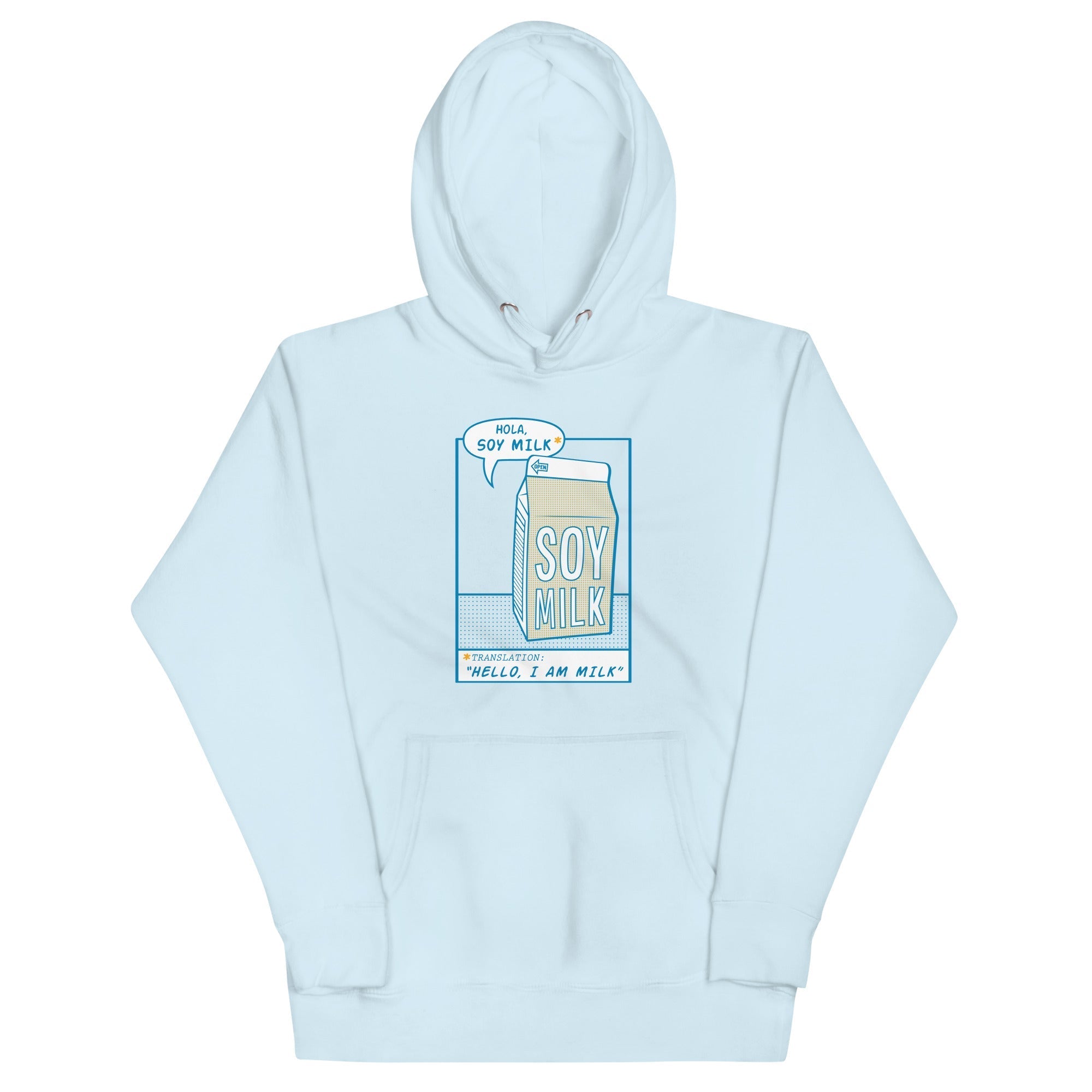 Hola, Soy Milk - Adult & Kids T-Shirts, Sweatshirts & Hoodies apparel design preview 1