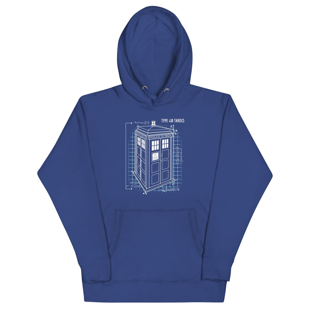 Type 40 Tardis - Adult & Kids T-Shirts, Sweatshirts & Hoodies apparel design preview 1