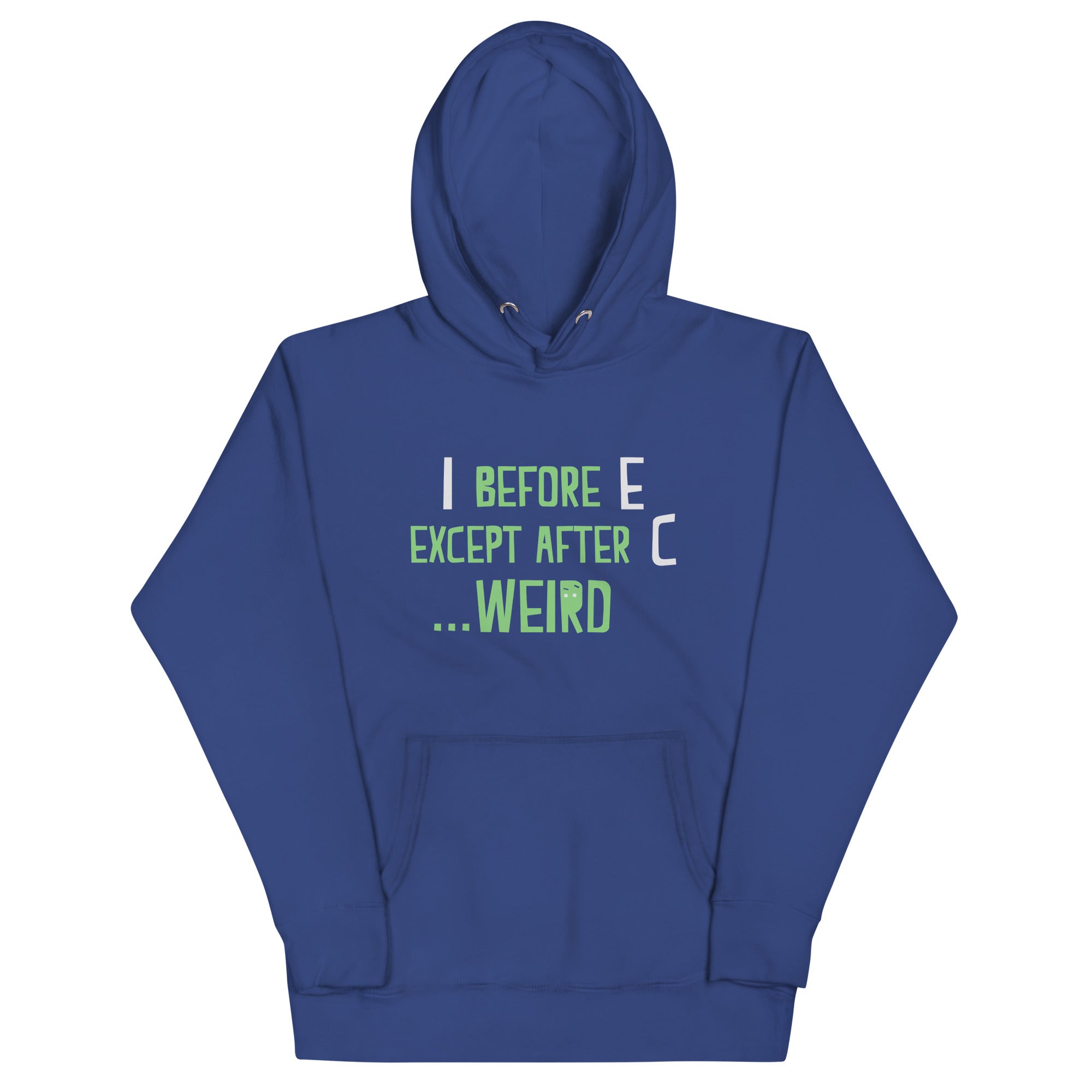 I Before E Except After C - Adult & Kids T-Shirts, Sweatshirts & Hoodies apparel design preview 1