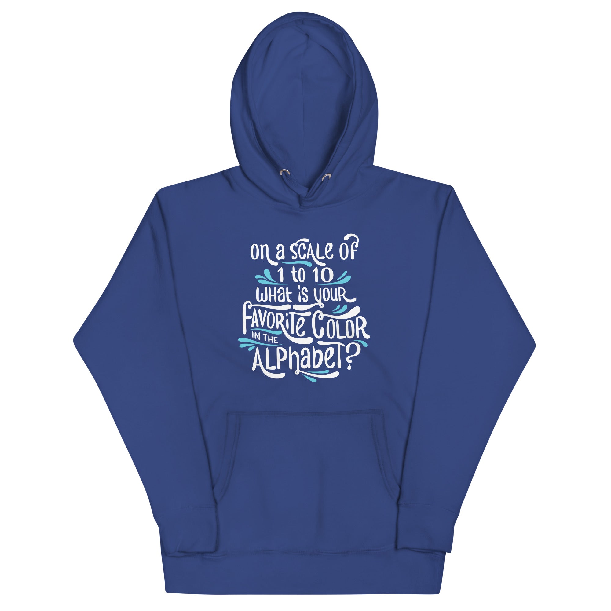 Favorite Color In The Alphabet - Adult & Kids T-Shirts, Sweatshirts & Hoodies apparel design preview 1