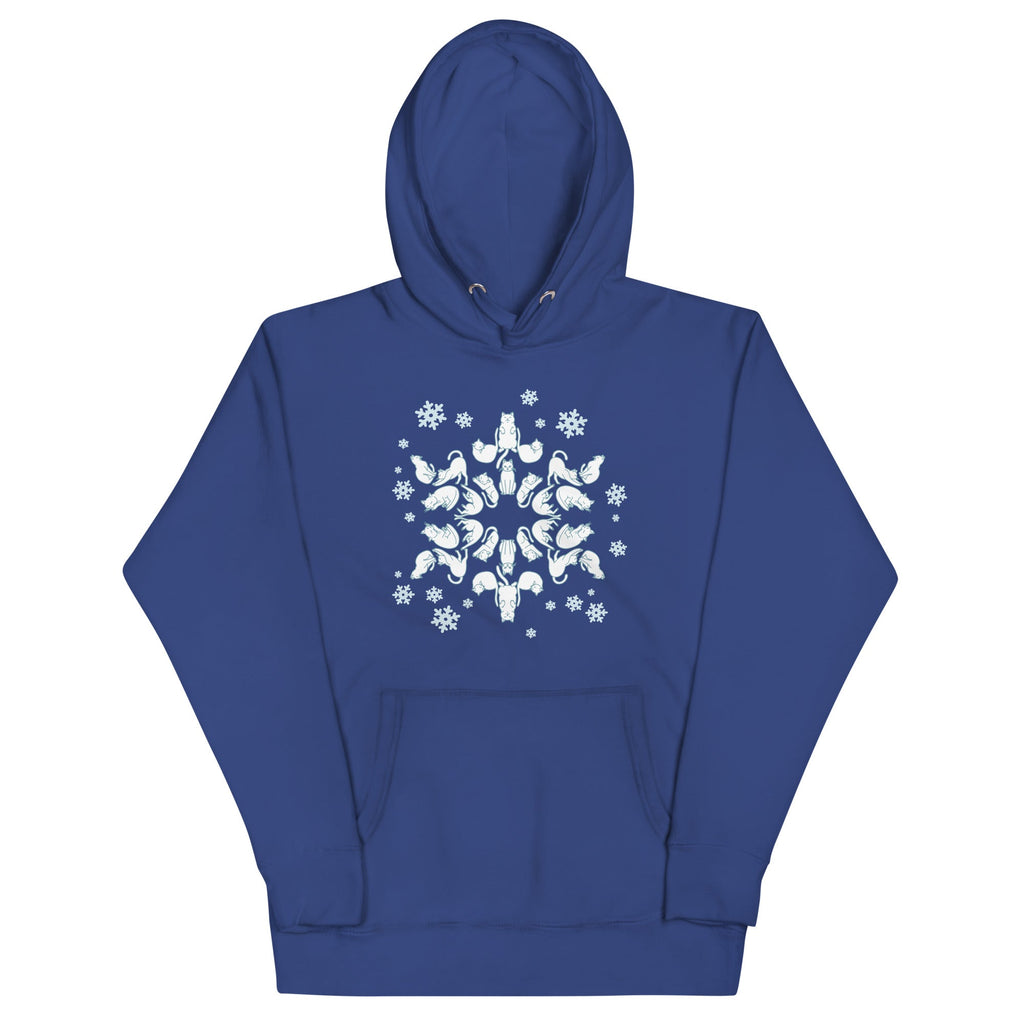 Cat Snowflake - Adult & Kids T-Shirts, Sweatshirts & Hoodies apparel design preview 1