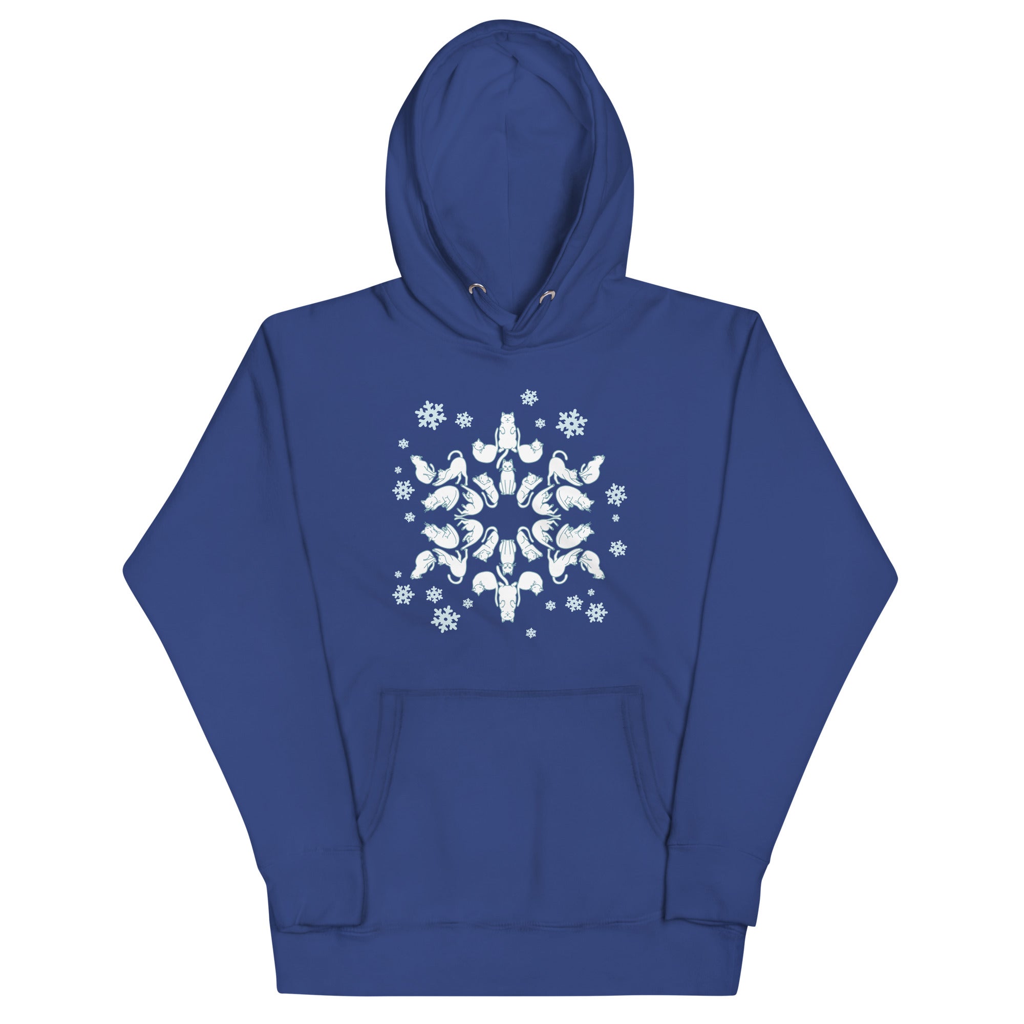 Cat Snowflake - Adult & Kids T-Shirts, Sweatshirts & Hoodies apparel design preview 1