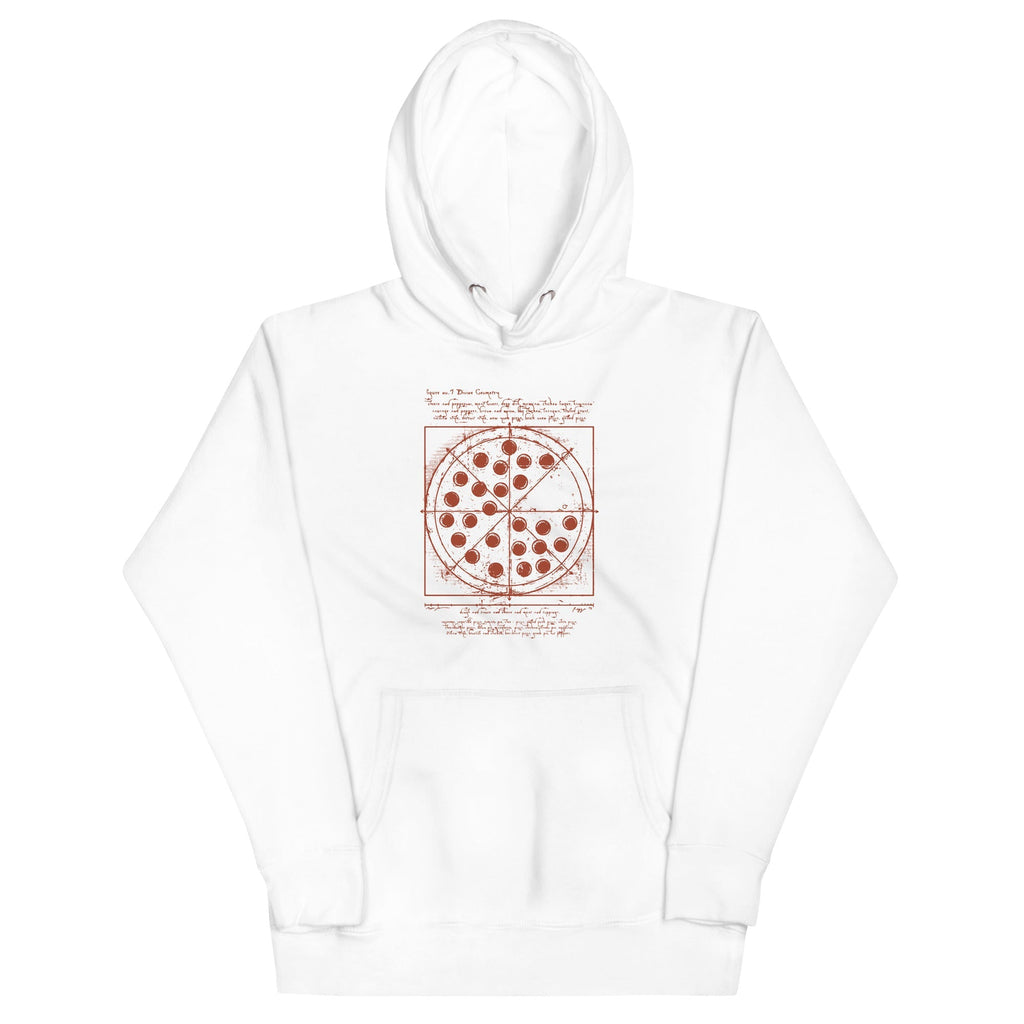 Vitruvian Pizza - Adult & Kids T-Shirts, Sweatshirts & Hoodies apparel design preview 1