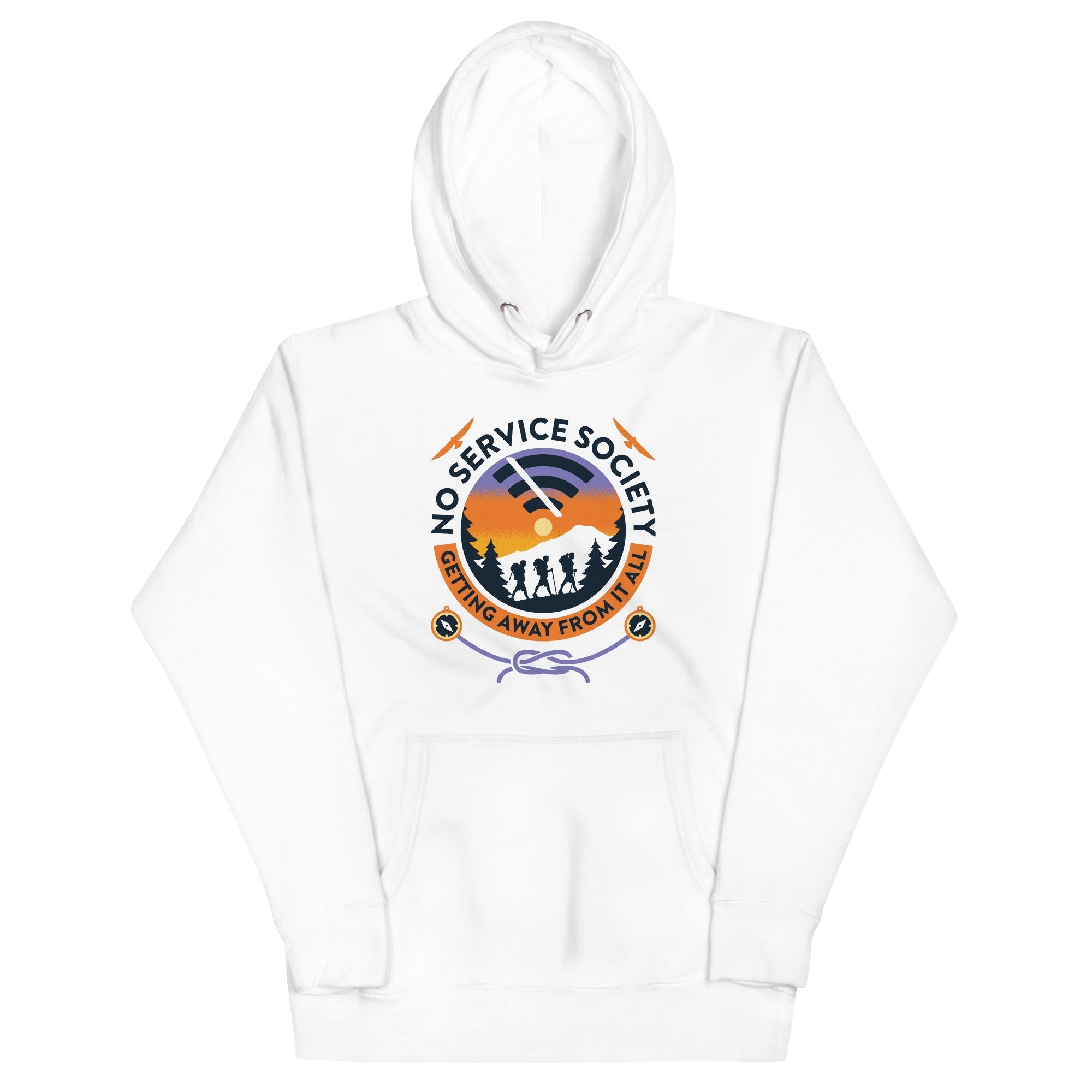 No Service Society - Adult & Kids T-Shirts, Sweatshirts & Hoodies apparel design preview 1