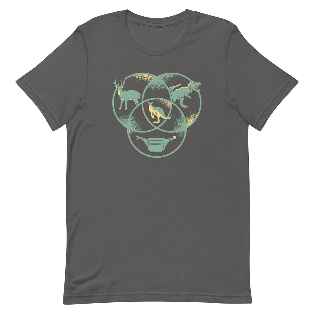 Kangaroo Venn Diagram Men's Signature - Adult & Kids T-Shirts, Sweatshirts & Hoodies apparel design preview 1