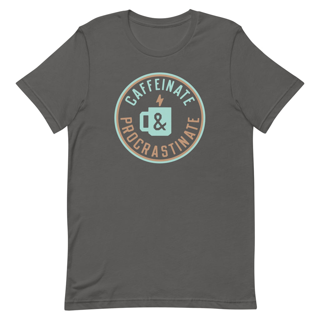 Caffeinate And Procrastinate Men's Signature - Adult & Kids T-Shirts, Sweatshirts & Hoodies apparel design preview 1