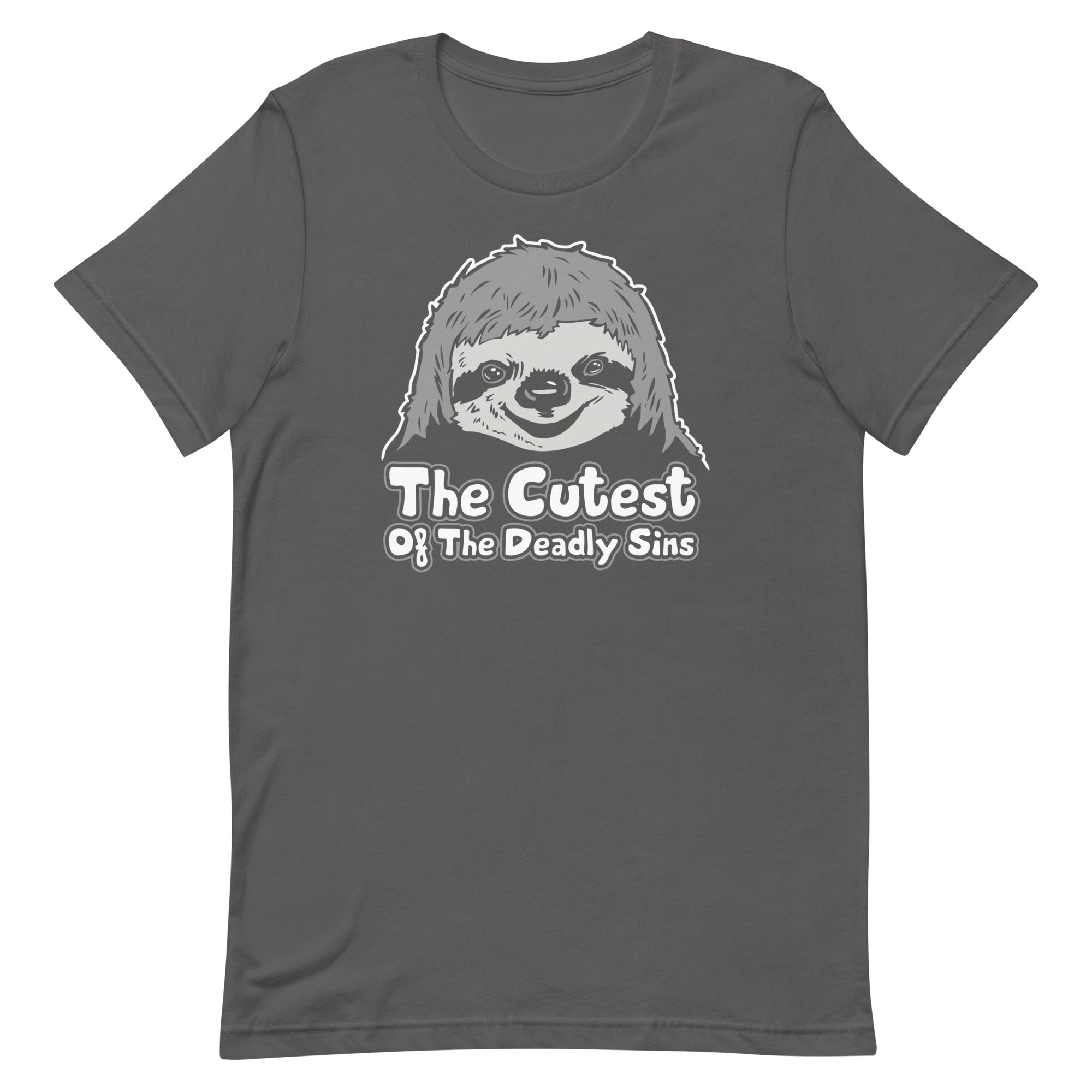 Sloth, The Cutest Of Deadly Sins Men's Signature - Adult & Kids T-Shirts, Sweatshirts & Hoodies apparel design preview 1