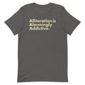 Alliteration Is Alarmingly Addictive Men's Signature - Adult & Kids T-Shirts, Sweatshirts & Hoodies apparel design preview 1