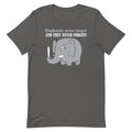 Elephants Never Forgive Men's Signature - Adult & Kids T-Shirts, Sweatshirts & Hoodies apparel design preview 1