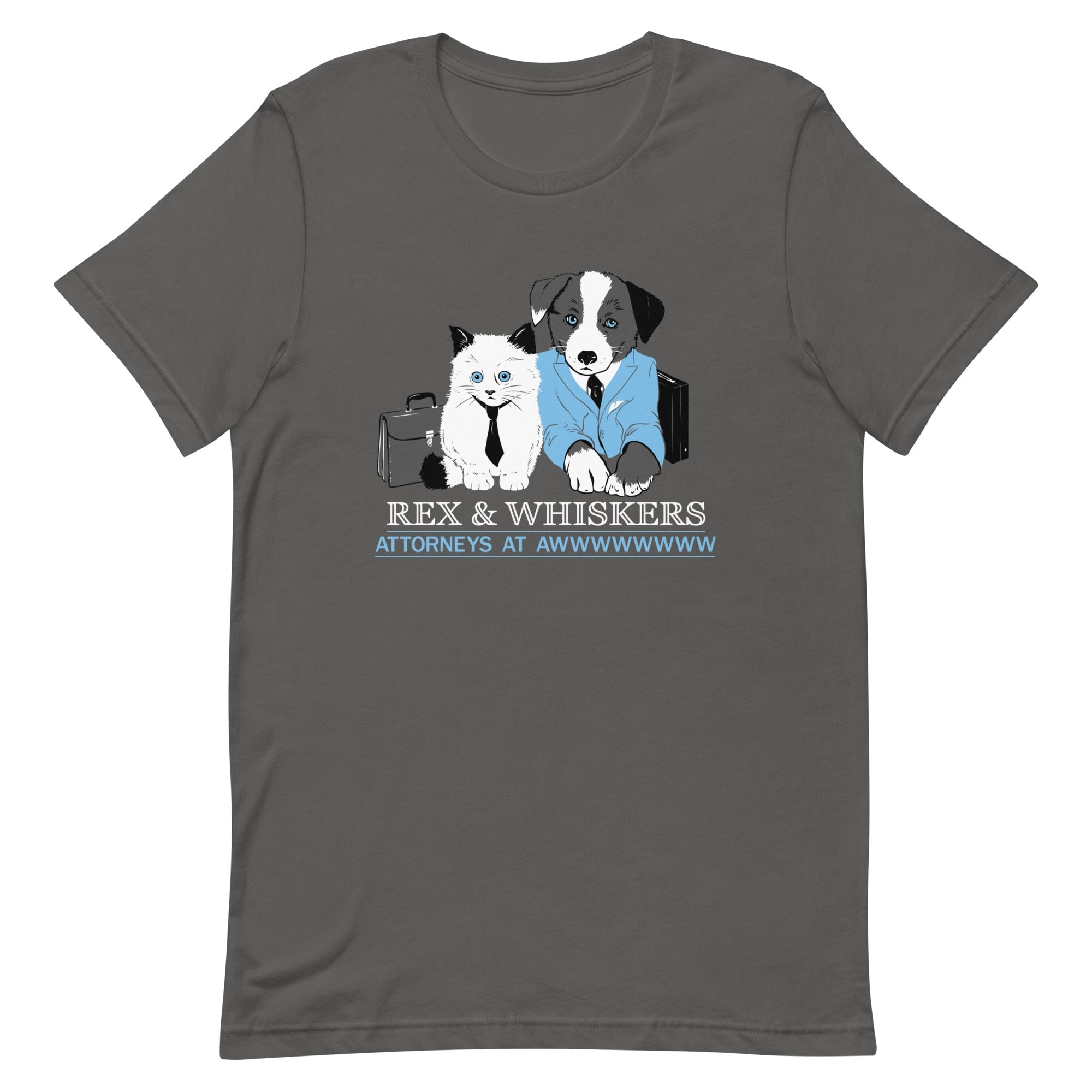 Rex and Whiskers Attorneys Men's Signature - Adult & Kids T-Shirts, Sweatshirts & Hoodies apparel design preview 1