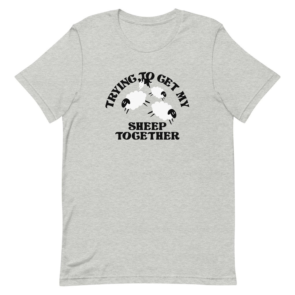 Trying To Get My Sheep Together Men's Signature - Adult & Kids T-Shirts, Sweatshirts & Hoodies apparel design preview 1