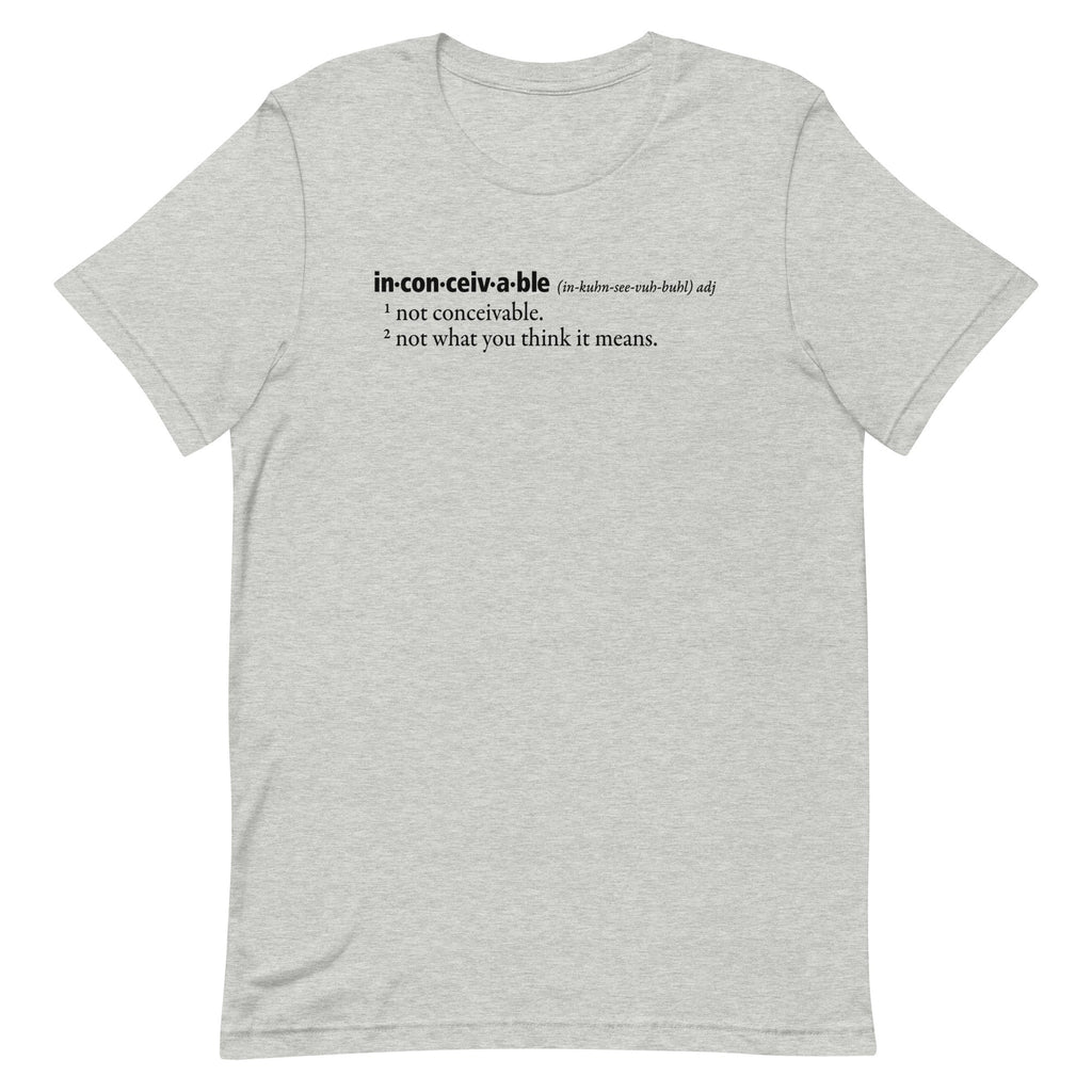 Inconceivable Definition Men's Signature - Adult & Kids T-Shirts, Sweatshirts & Hoodies apparel design preview 1