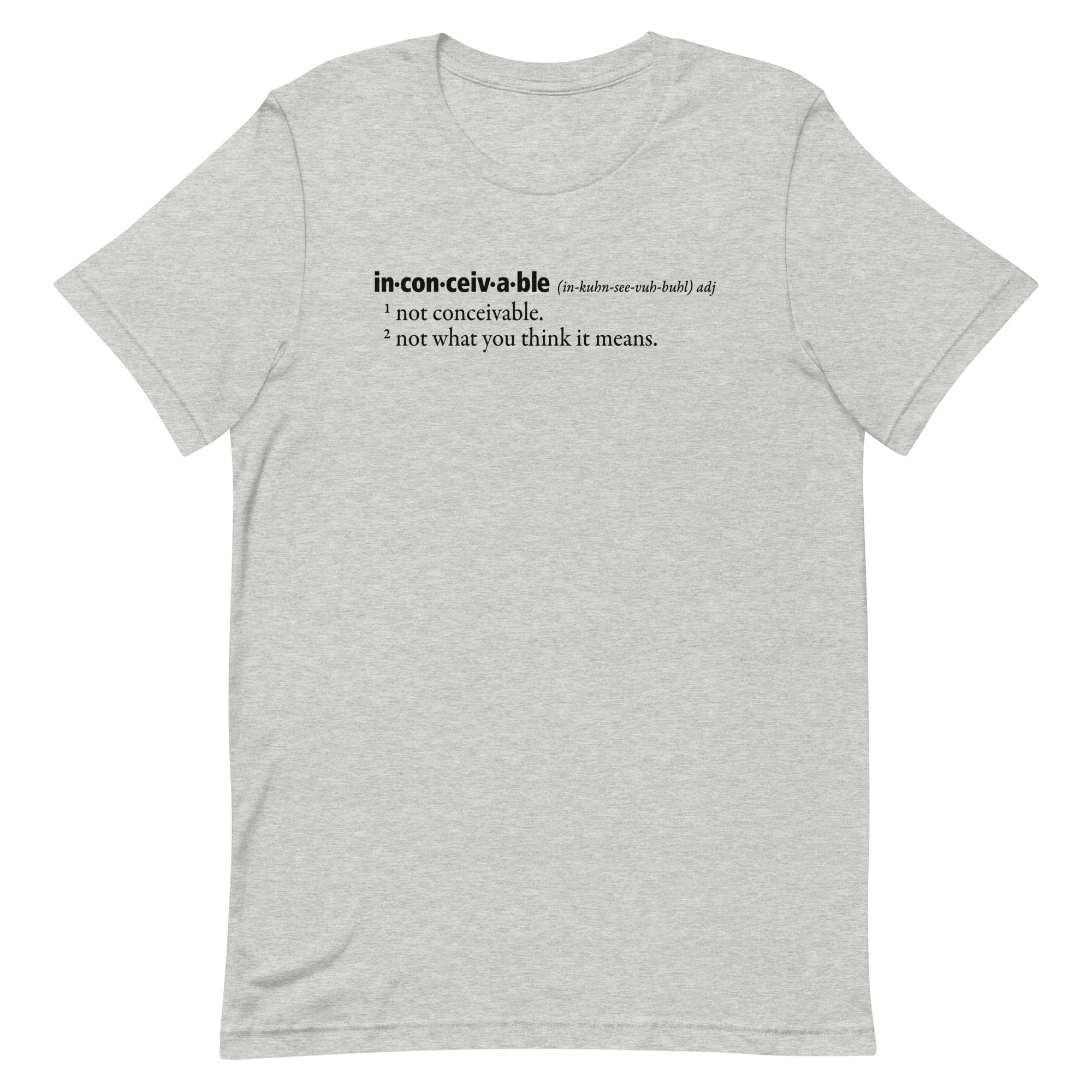 Inconceivable Definition Men's Signature - Adult & Kids T-Shirts, Sweatshirts & Hoodies apparel design preview 1