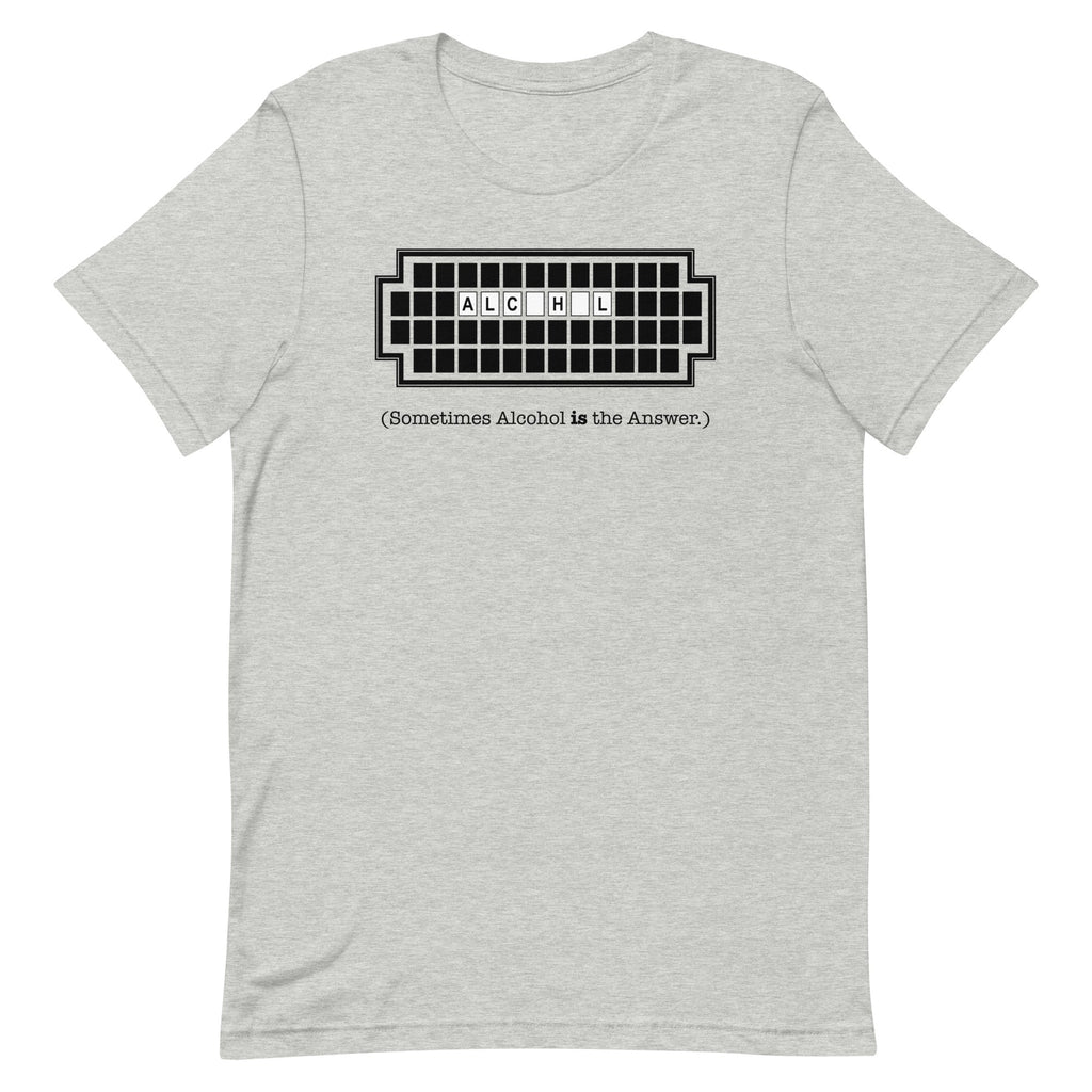 Alcohol Is The Answer Men's Signature - Adult & Kids T-Shirts, Sweatshirts & Hoodies apparel design preview 1