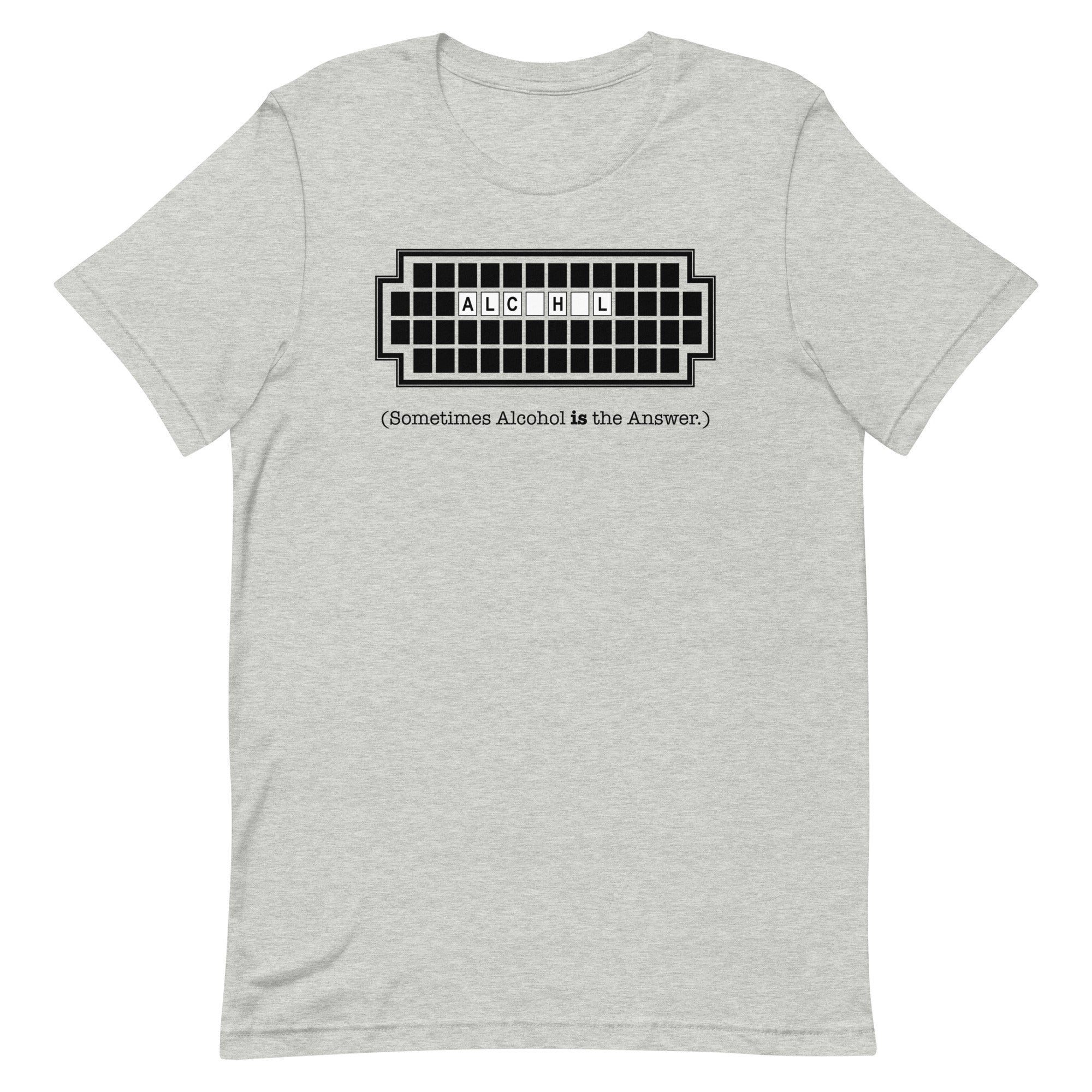 Alcohol Is The Answer Men's Signature - Adult & Kids T-Shirts, Sweatshirts & Hoodies apparel design preview 1