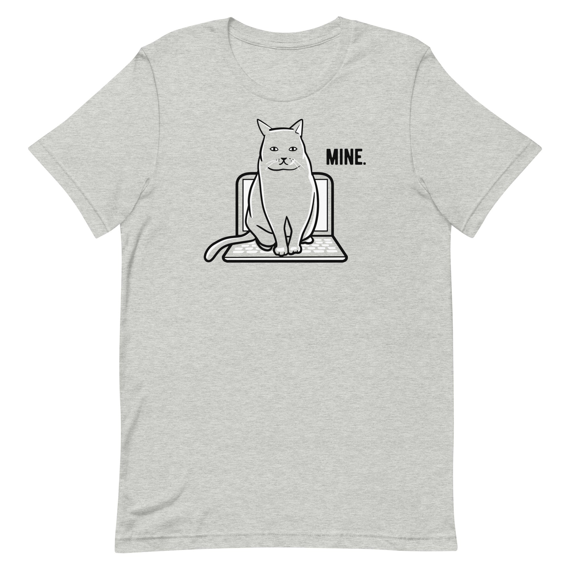 Mine Computer Cat Men's Signature - Adult & Kids T-Shirts, Sweatshirts & Hoodies apparel design preview 1