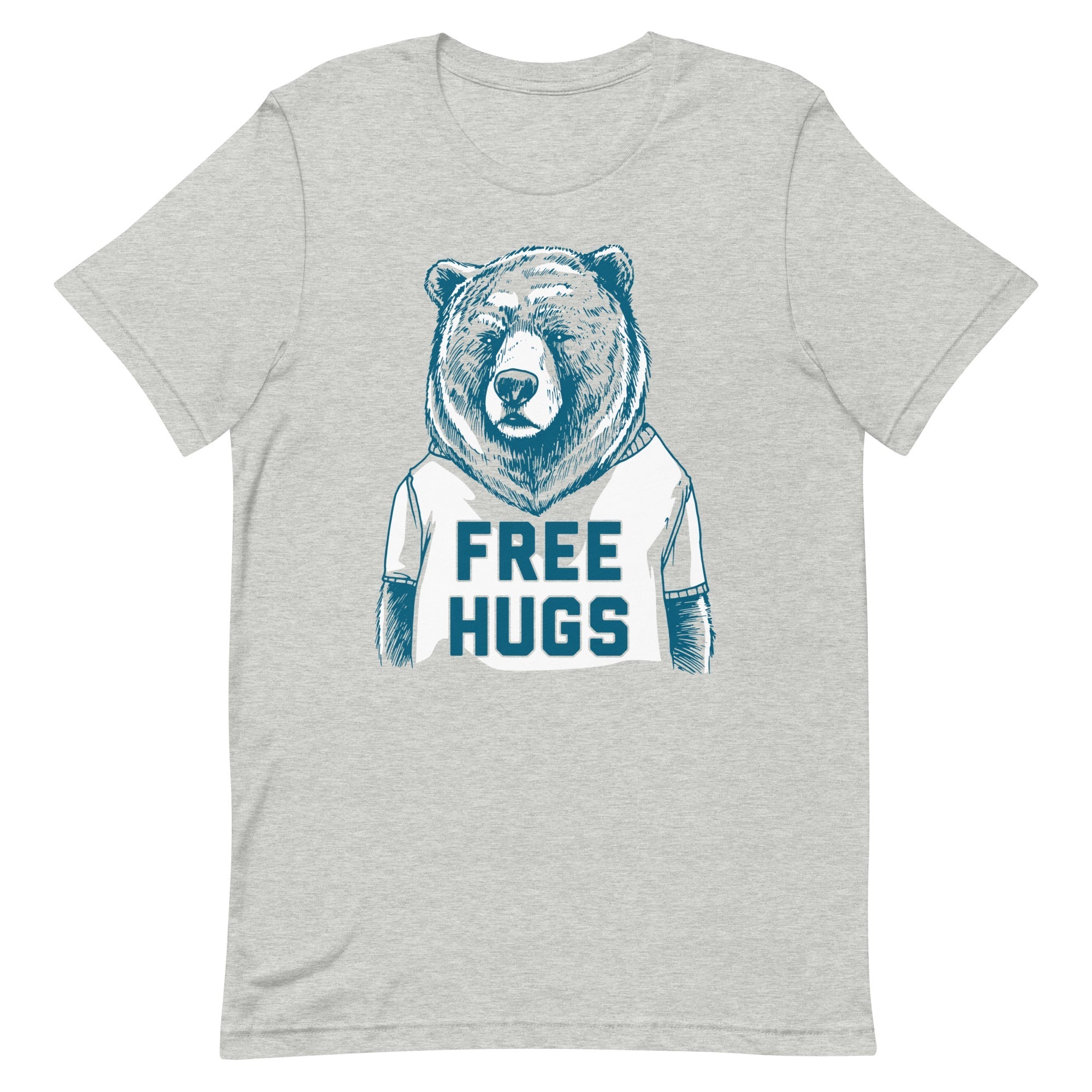 Free Hugs Bear Men's Signature - Adult & Kids T-Shirts, Sweatshirts & Hoodies apparel design preview 1